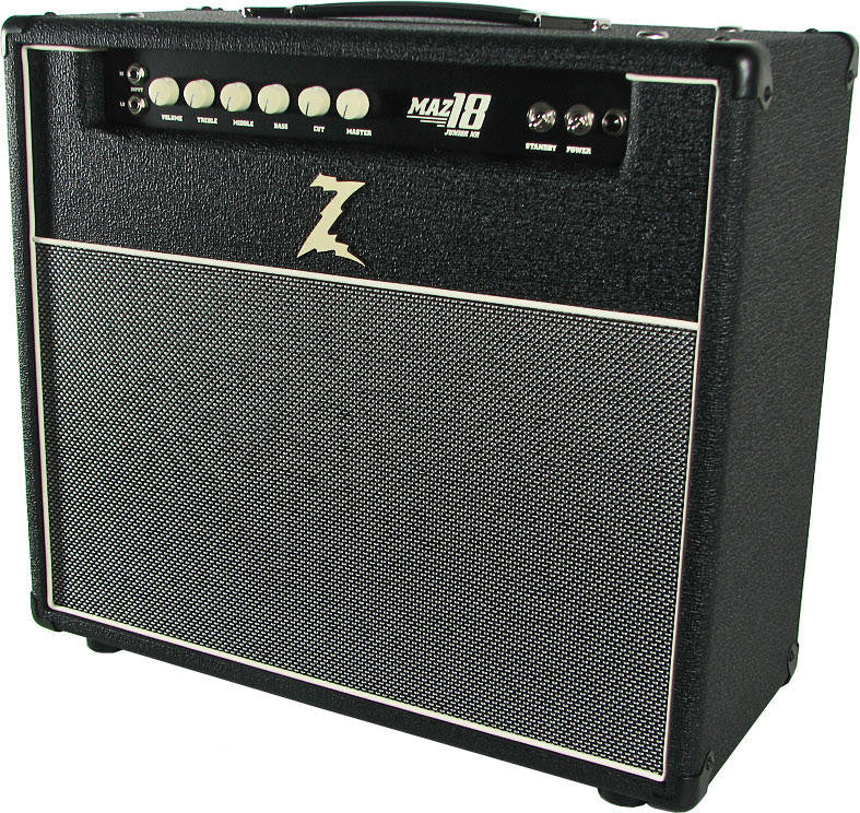 Dr. Z Maz 18 Jr NR MK II 1x12 Combo, Black, Salt & Pepper Grille - Image 3
