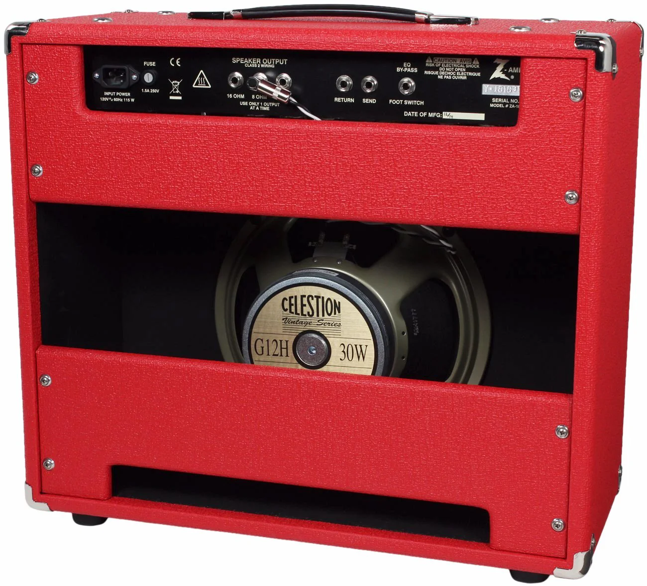 Dr. Z Maz 18 Jr NR MK II 1x12 Lite Combo, Red, Tan Grille - Image 2