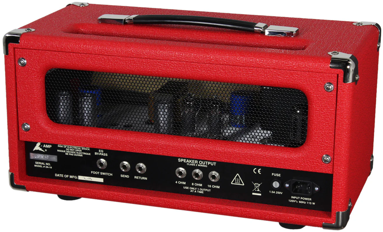 Dr. Z Maz 18 Jr Reverb Head - Red w/ Tan Grill - Image 2
