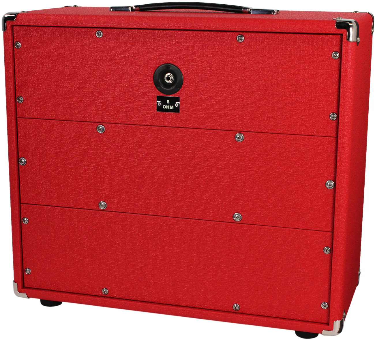 Dr. Z 2x10 Speaker Cab - Red - Image 2
