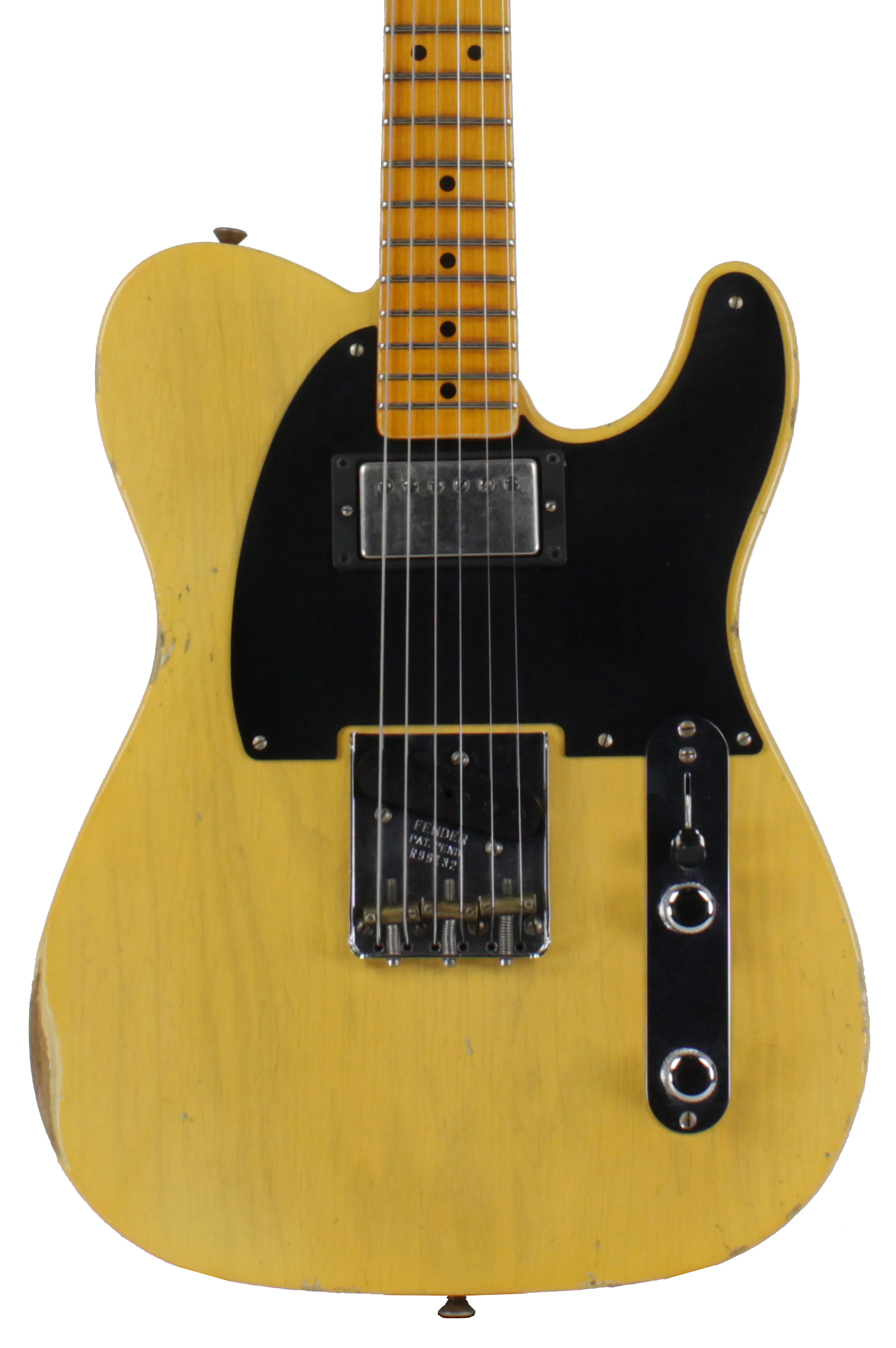Fender Custom Shop Limited 1951 HS Tele, Relic, Aged Nocaster Blonde - Image 6