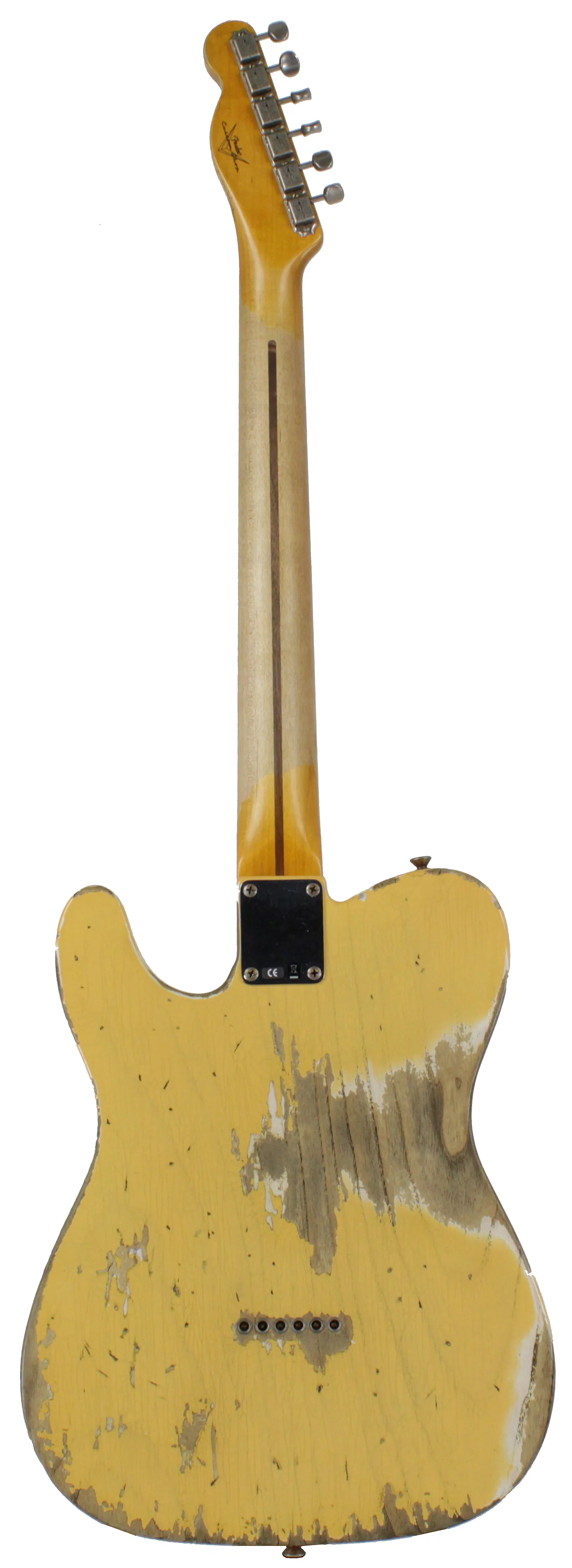 Fender Custom Shop 1952 Telecaster, Heavy Relic, Aged Nocaster Blonde - Image 6