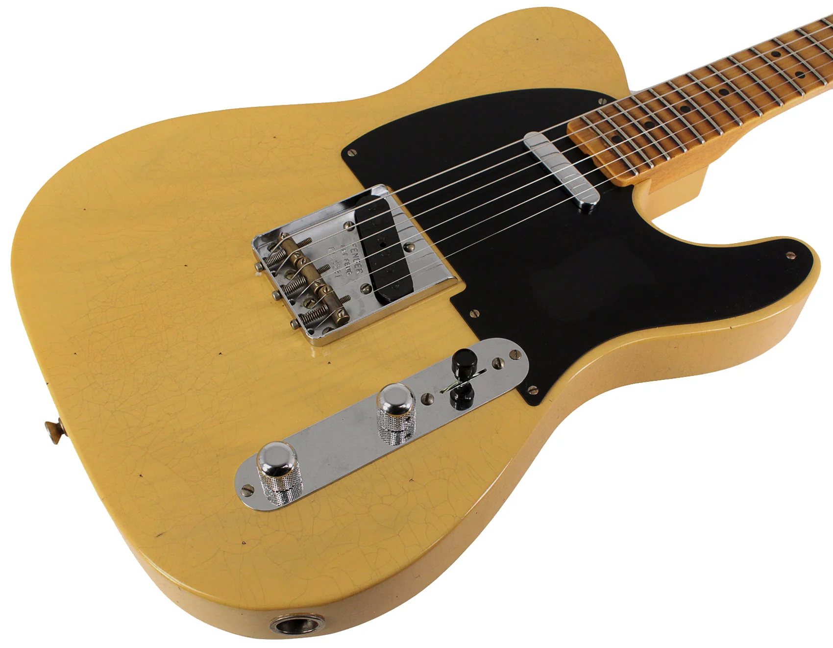 Fender Custom Shop 1952 Telecaster, Journeyman Relic, Aged Nocaster Blonde - Image 2