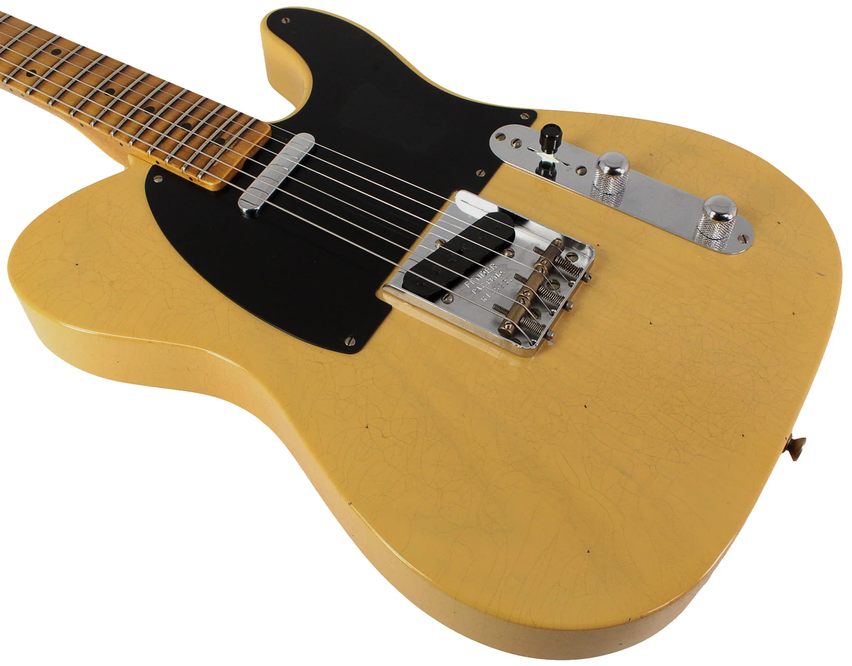 Fender Custom Shop 1952 Telecaster, Journeyman Relic, Aged Nocaster Blonde - Image 3