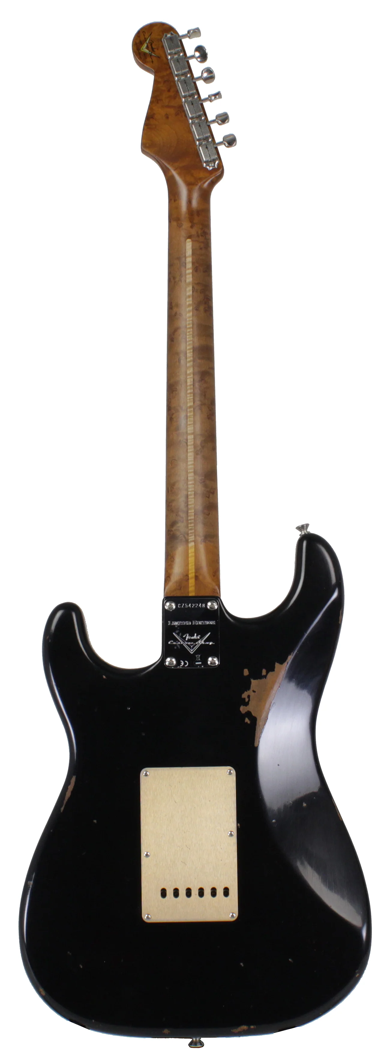 Fender Custom Shop 1956 Relic Roasted Strat, Aged Black - Image 8