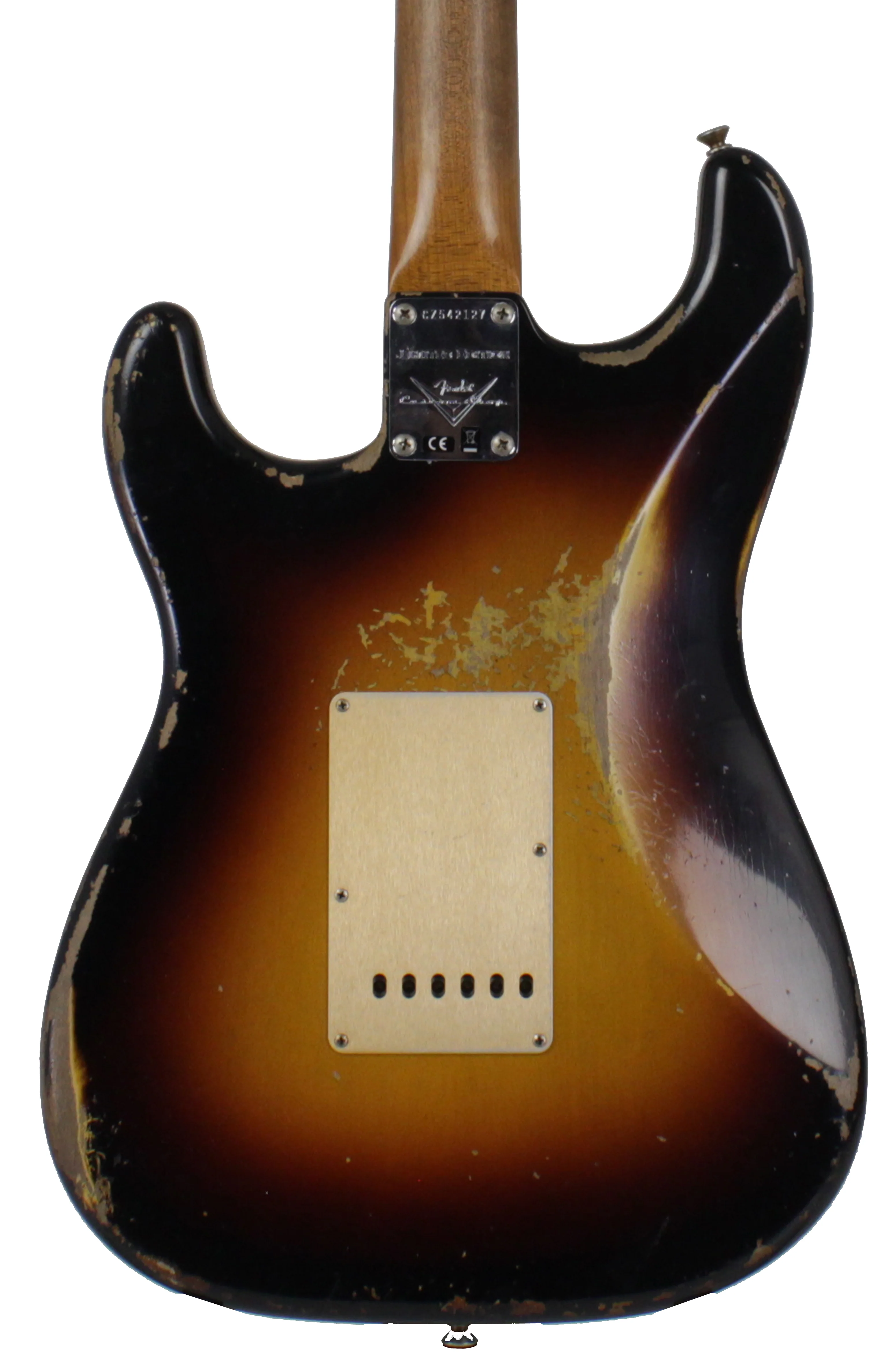 Fender Custom Shop 1959 Roasted Stratocaster, Heavy Relic, 3-Tone Sunburst - Image 8