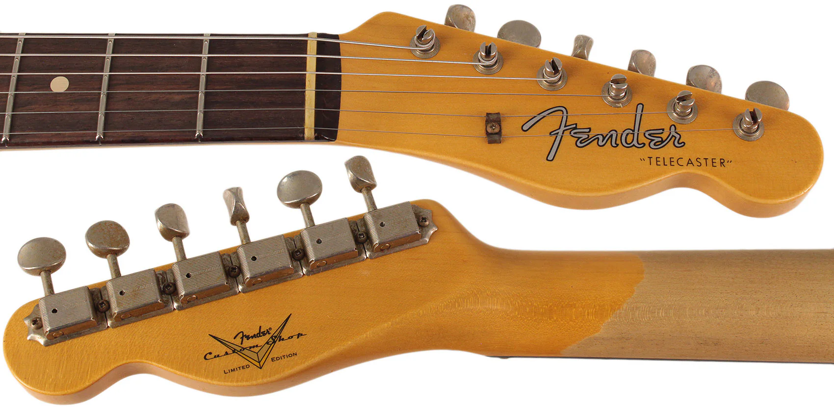 Fender Custom Shop 1959 Telecaster, Journeyman Relic, Aged White Blonde - Image 8