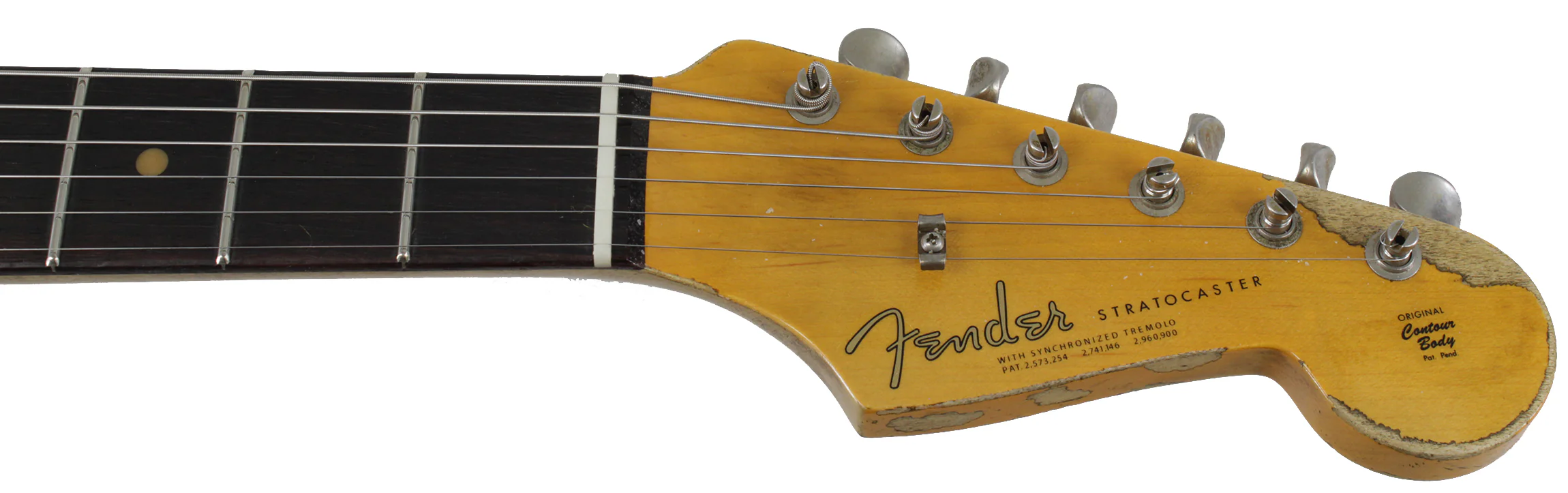Fender Custom Shop 63 Stratocaster Limited, Super Heavy Relic, Faded Aged Olympic White - Image 9