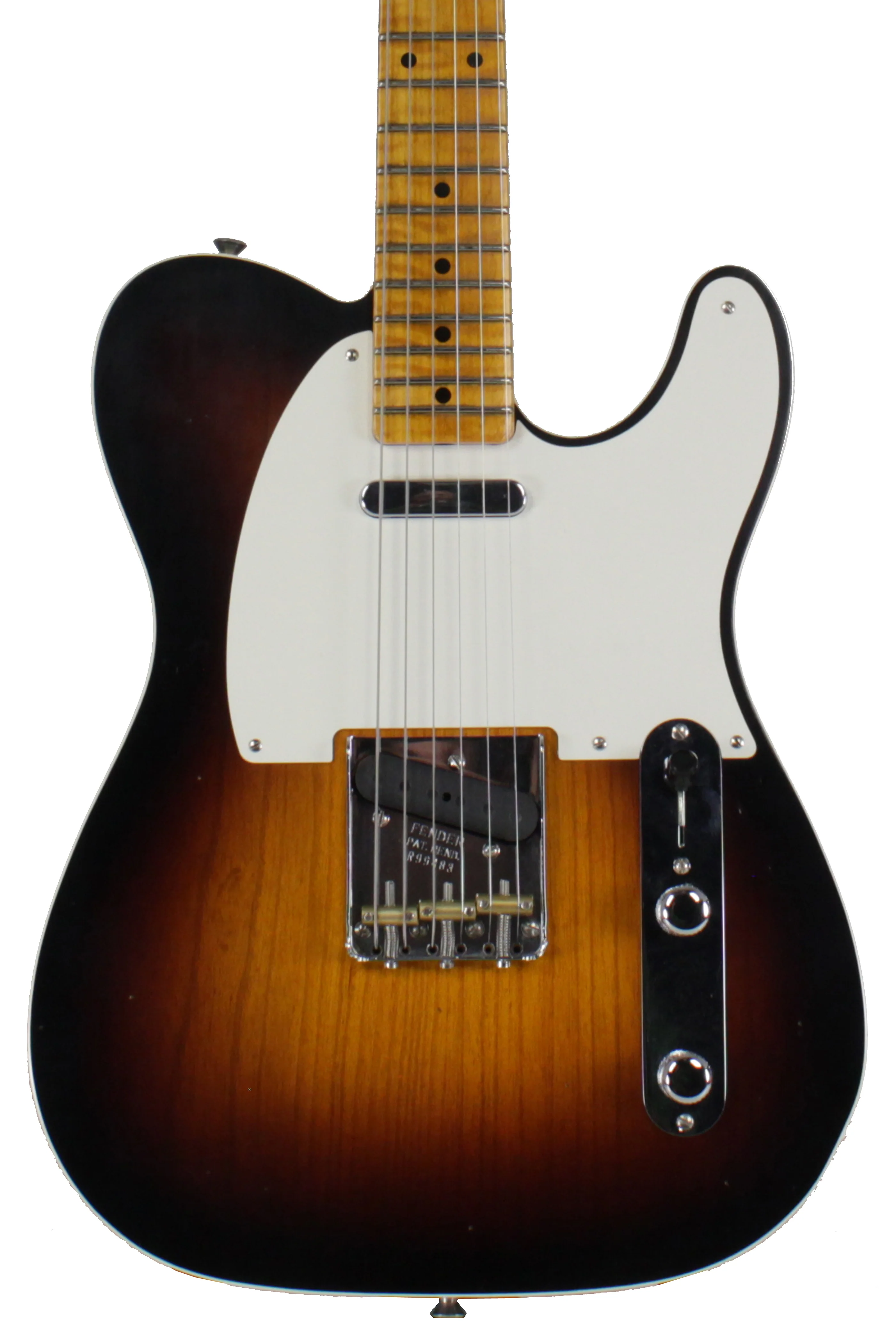 Fender Custom Shop 50's Telecaster Custom Journeyman Relic, 2-Tone Sunburst - Image 5