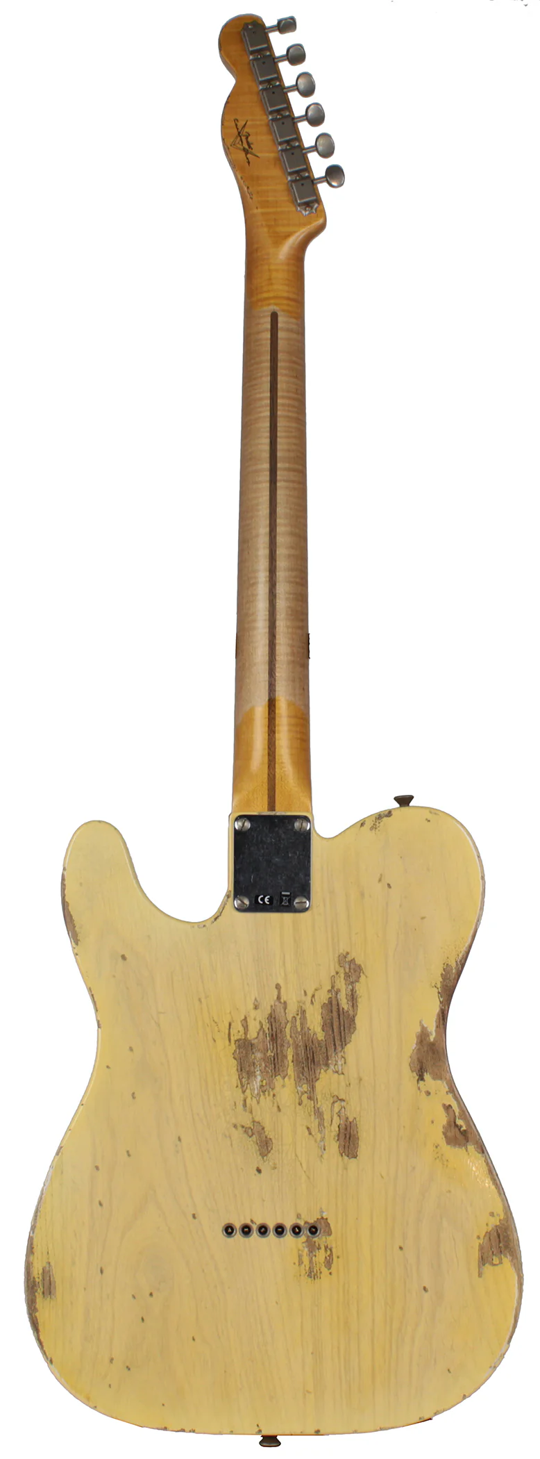 Fender Custom Shop '51 Nocaster, Heavy Relic, Faded Blonde - Image 4