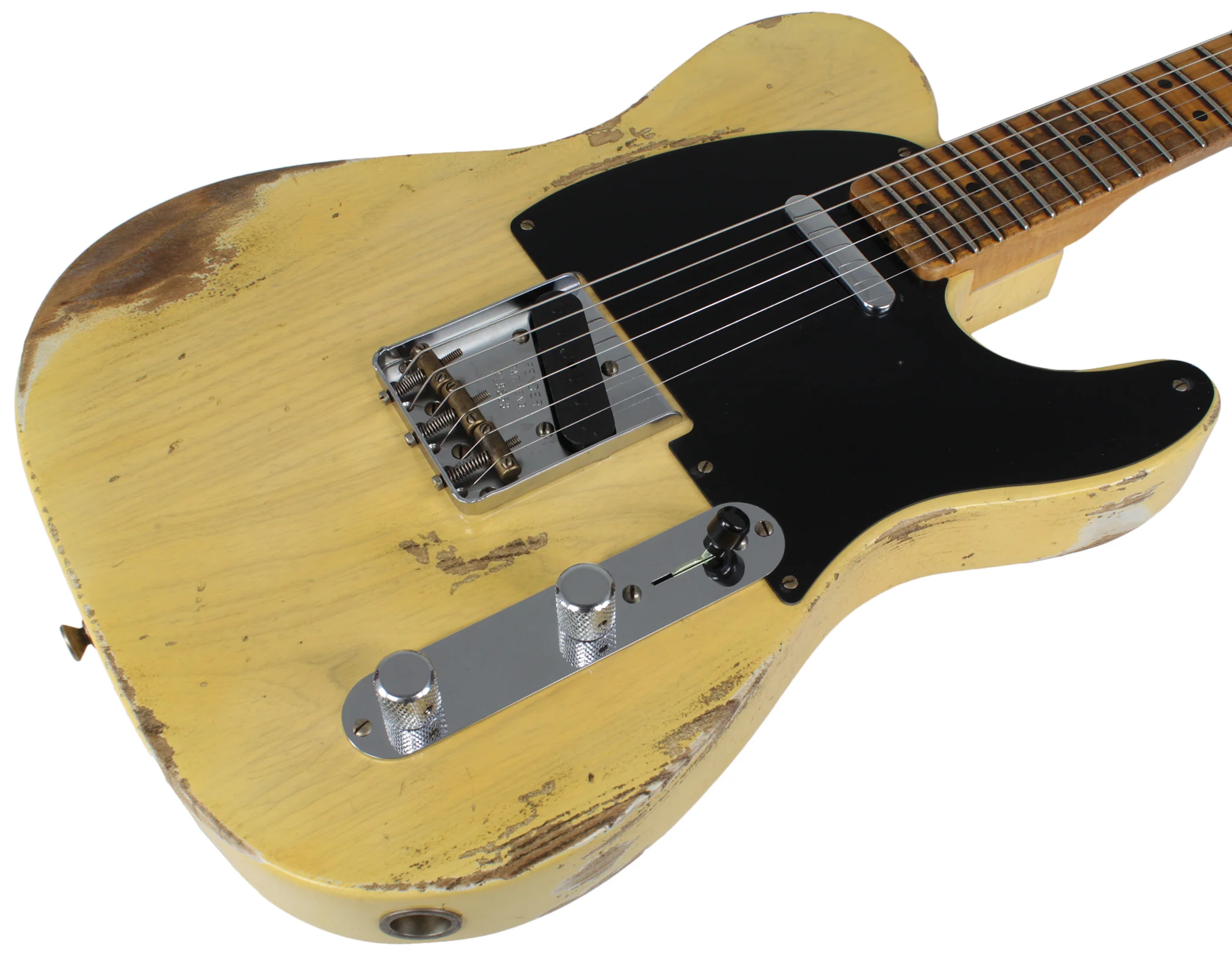 Fender Custom Shop '51 Nocaster, Heavy Relic, Faded Blonde - Image 5