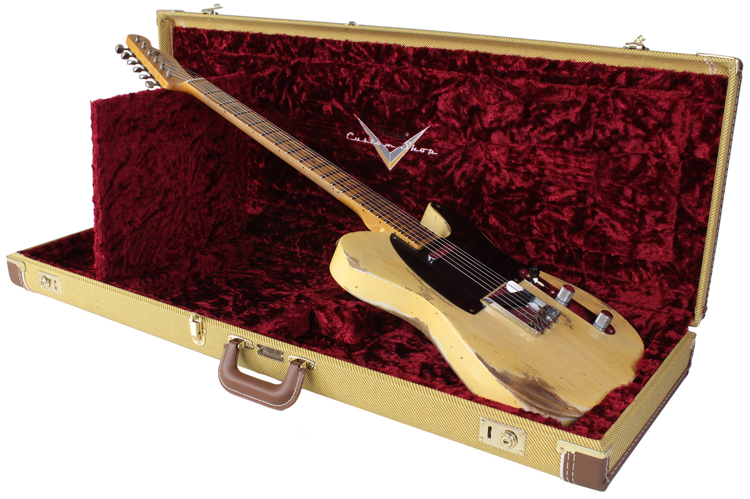 Fender Custom Shop '51 Nocaster, Heavy Relic, Faded Blonde - Image 9