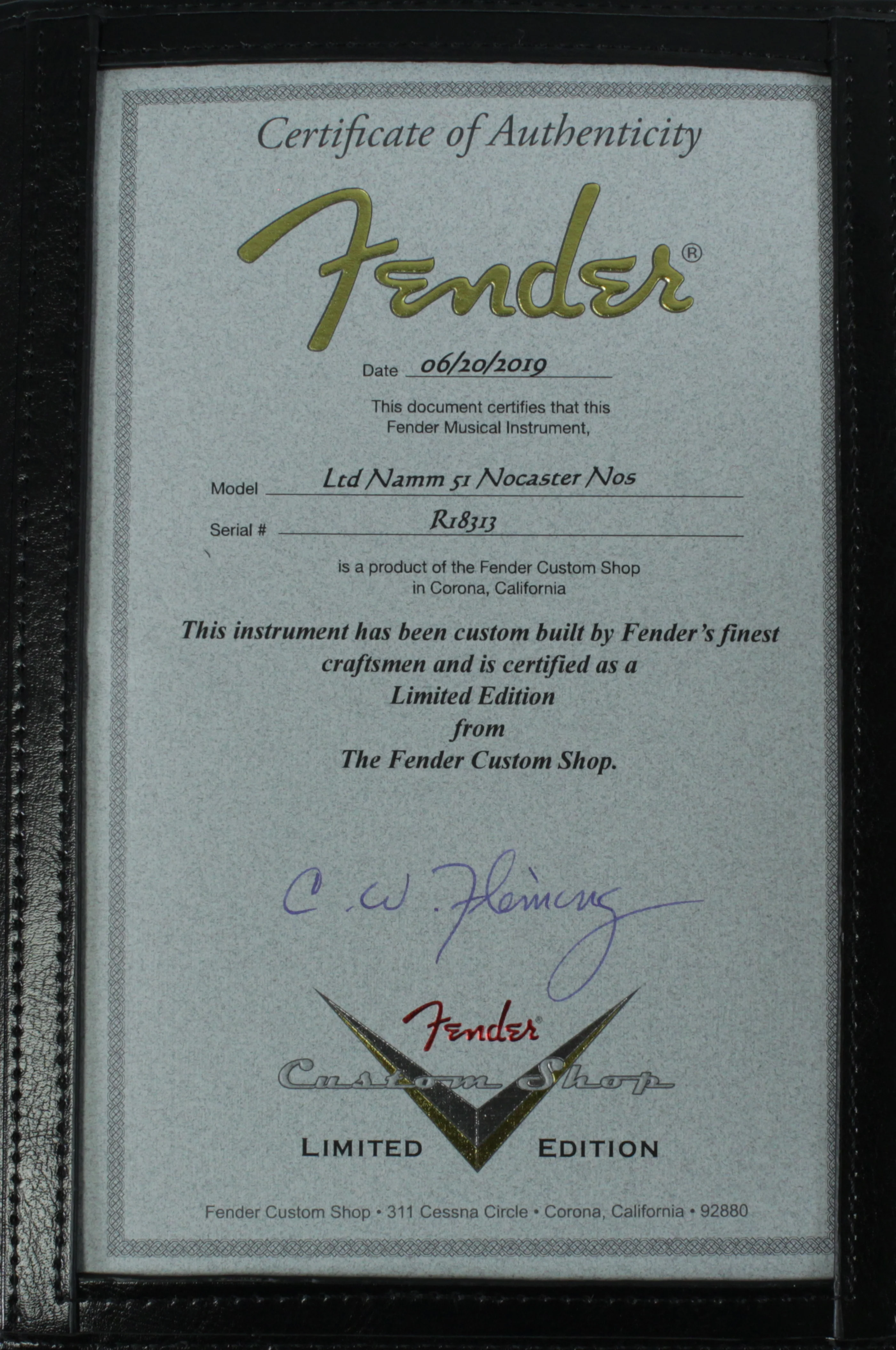 Fender Custom Shop '51 Nocaster, NOS, Faded Blonde - Image 10