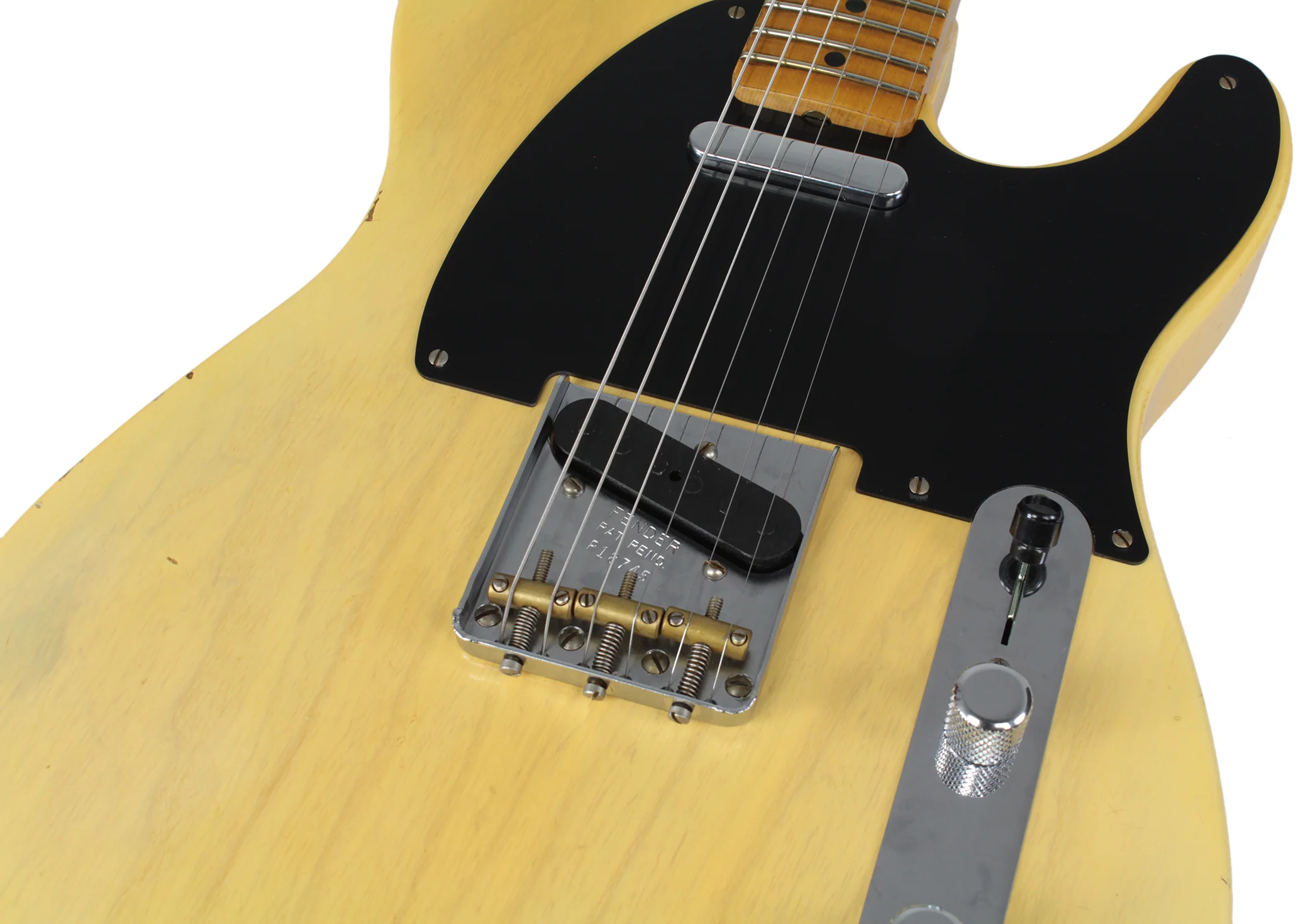 Fender Custom Shop '51 Nocaster, Relic, Faded Blonde - Image 5