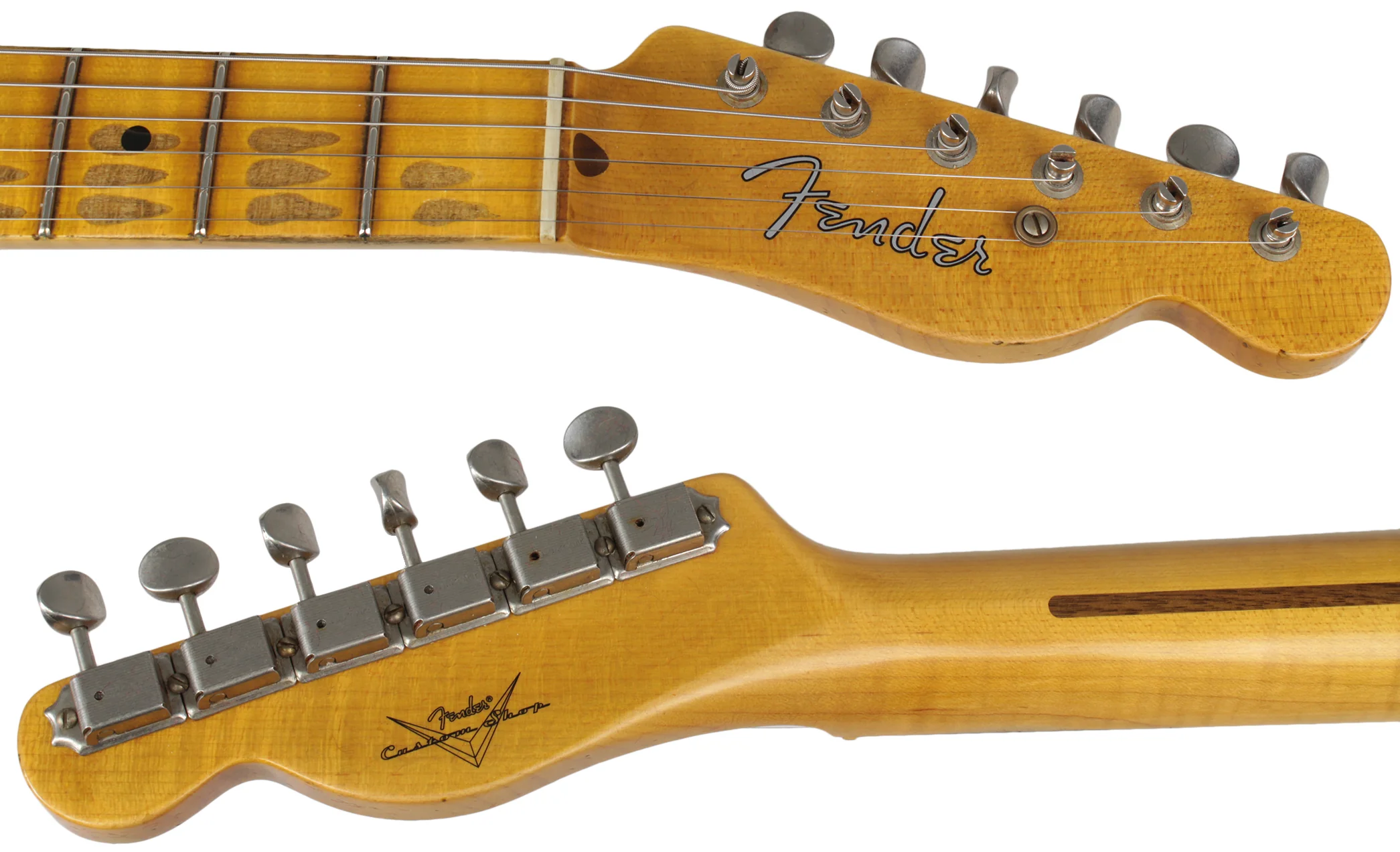 Fender Custom Shop '51 Nocaster, Relic, Faded Blonde - Image 7