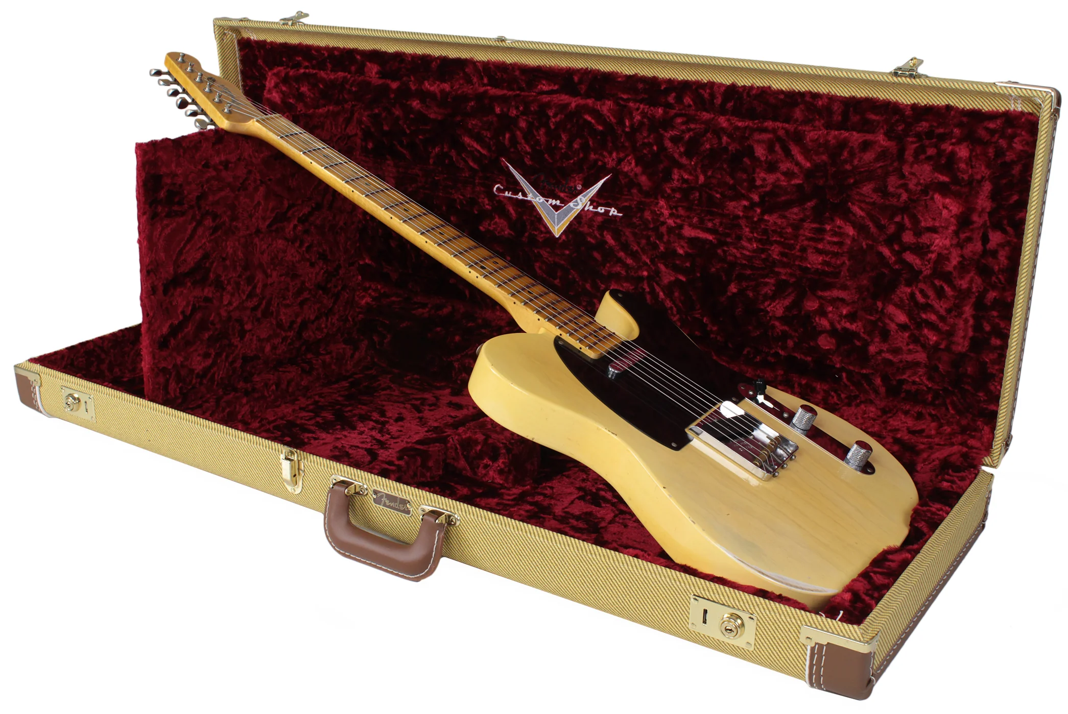 Fender Custom Shop '51 Nocaster, Relic, Faded Blonde - Image 8