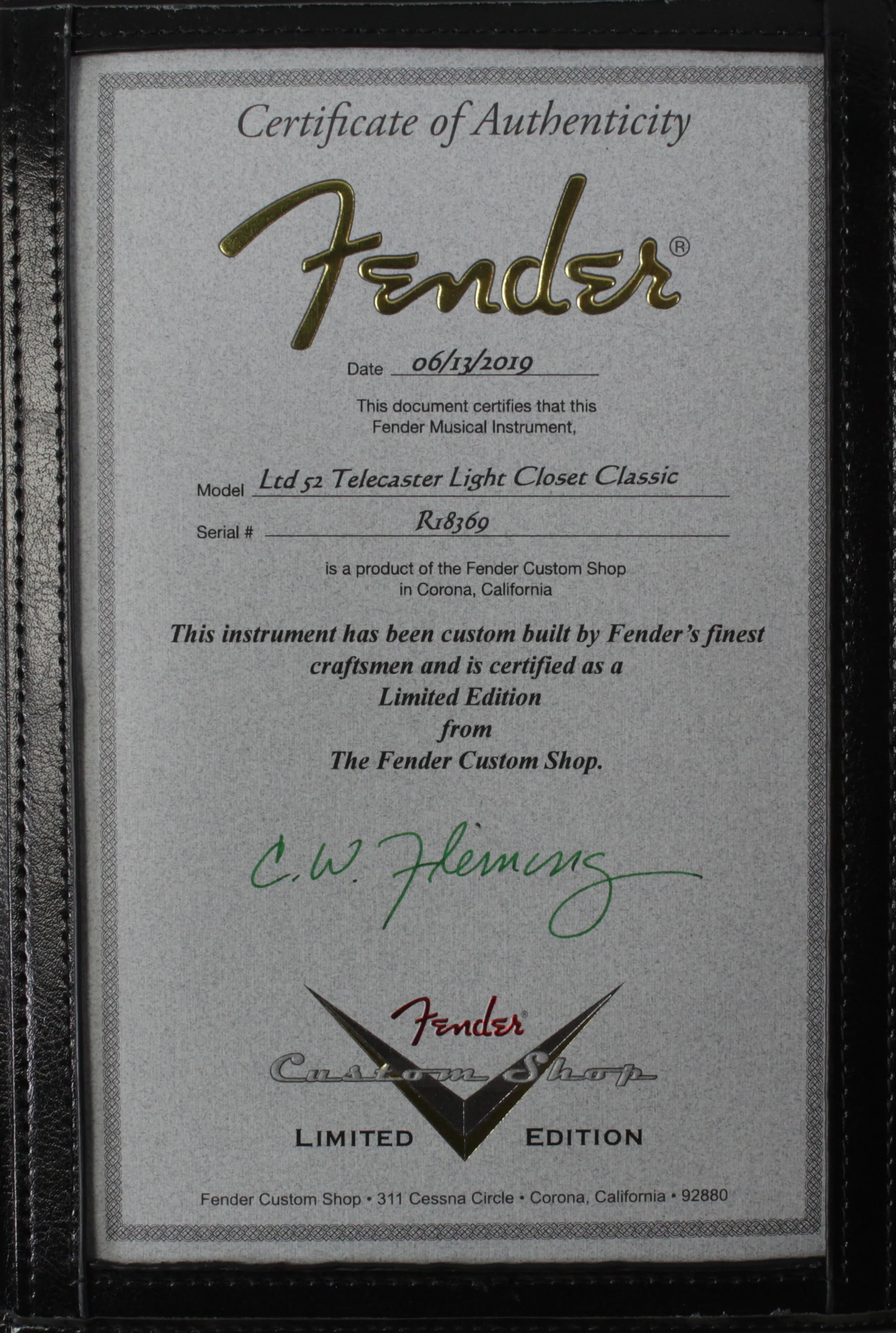 Fender Custom Shop '52 Telecaster, Lush Closet Classic, Faded Blonde - Image 10