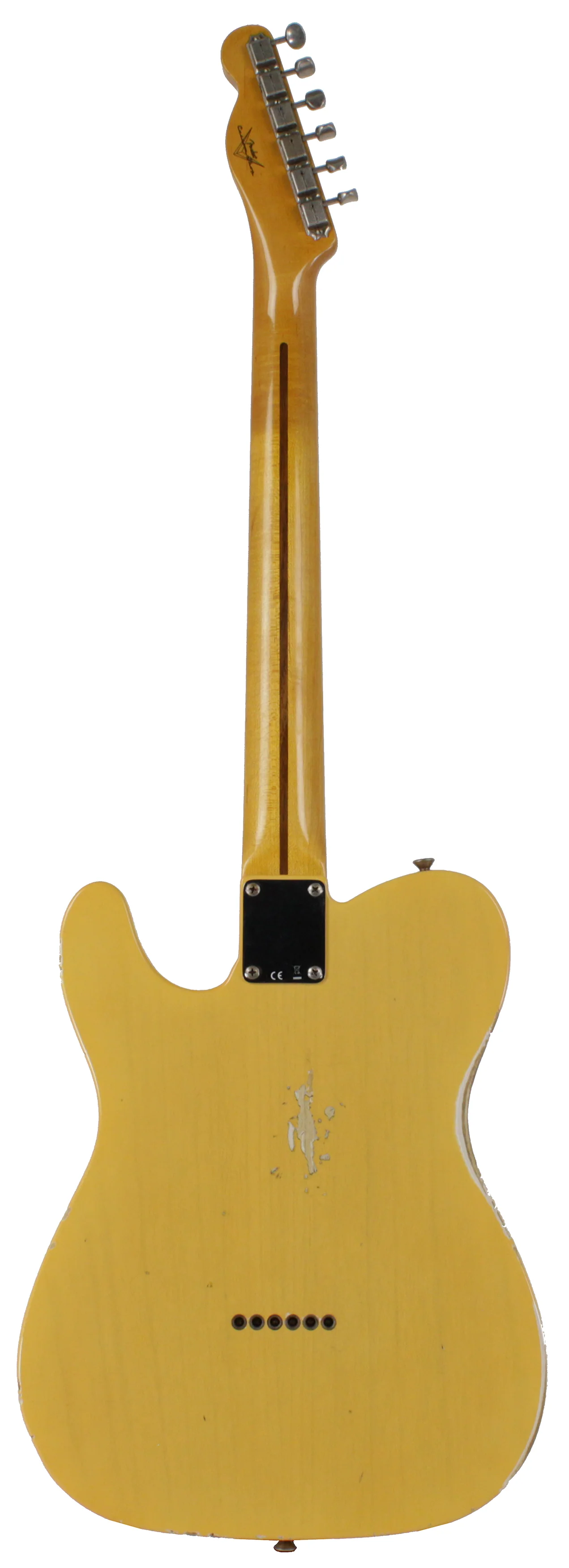 Fender Custom Shop 1952 Telecaster, Relic, Aged Nocaster Blonde - Image 6