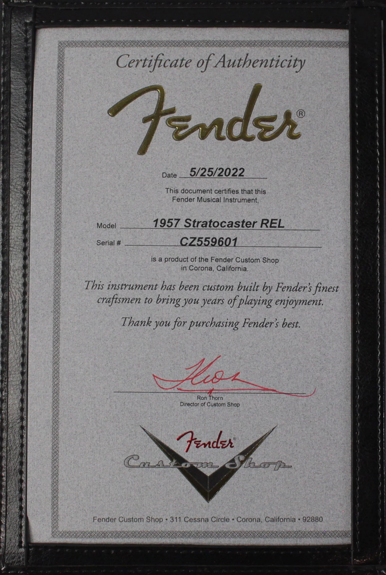 Fender Custom Shop 1957 Stratocaster Relic Guitar, Faded Aged Daphne Blue - Image 9