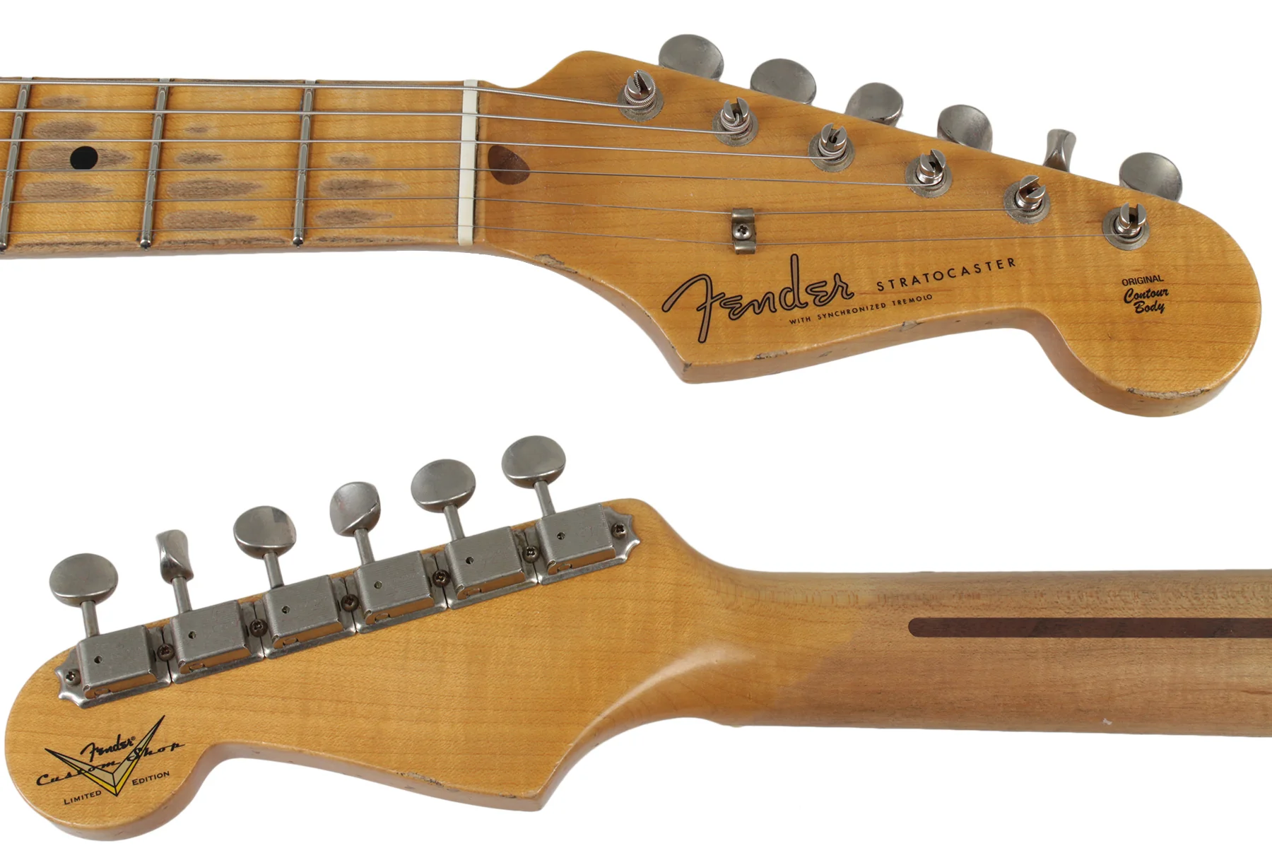 Fender Custom Shop 58 Relic Strat Guitar, Super Faded Sonic Blue - Image 8