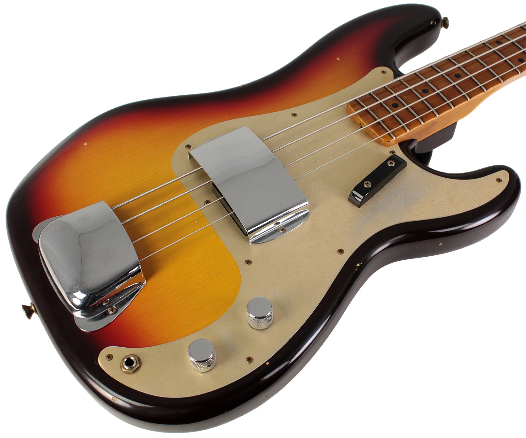 Fender Custom Shop 1959 Precision Bass Journeyman Relic, Chocolate 3 Color Sunburst - Image 2