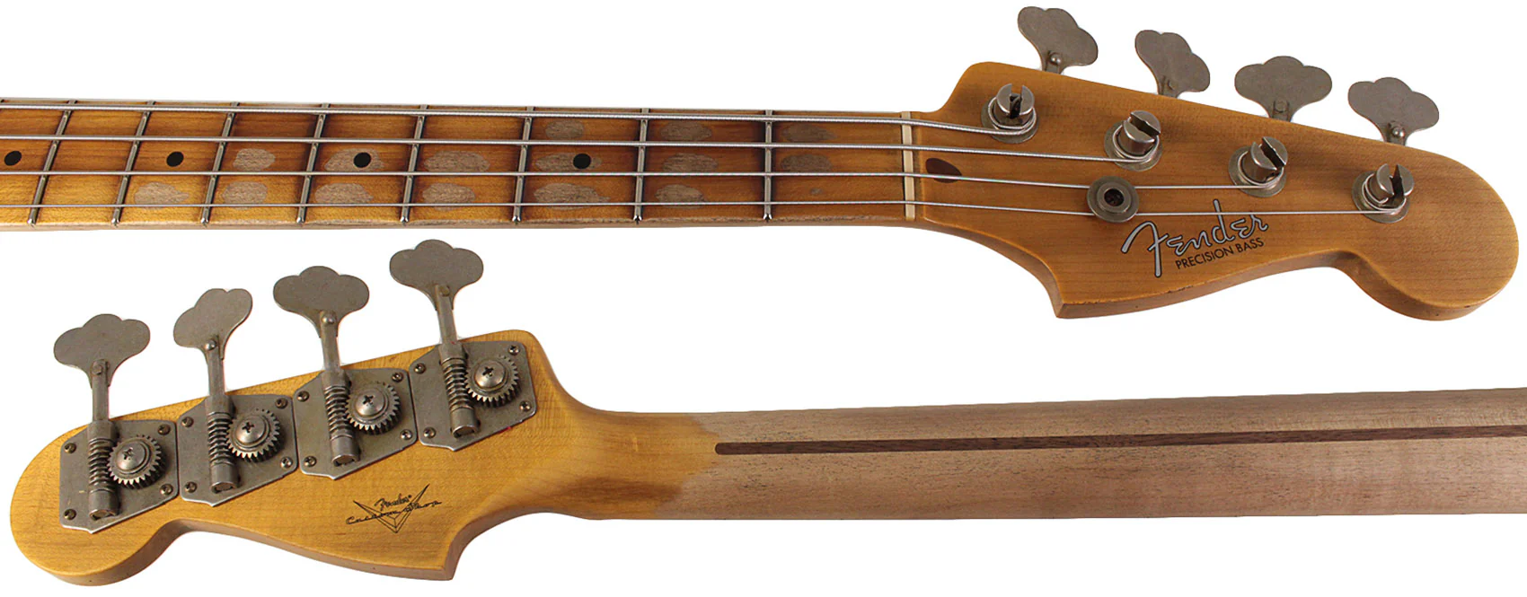 Fender Custom Shop 1959 Precision Bass Journeyman Relic, Chocolate 3 Color Sunburst - Image 8