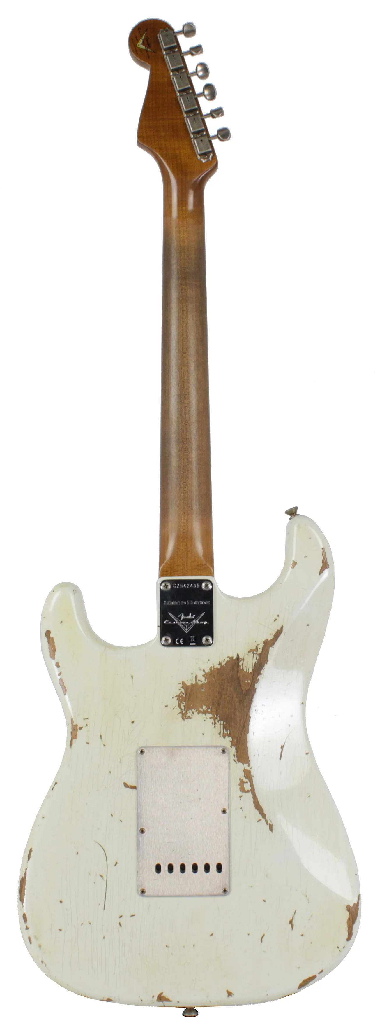 Fender Custom Shop Limited 1959 Stratocaster, Heavy Relic, Aged Olympic White - Image 6