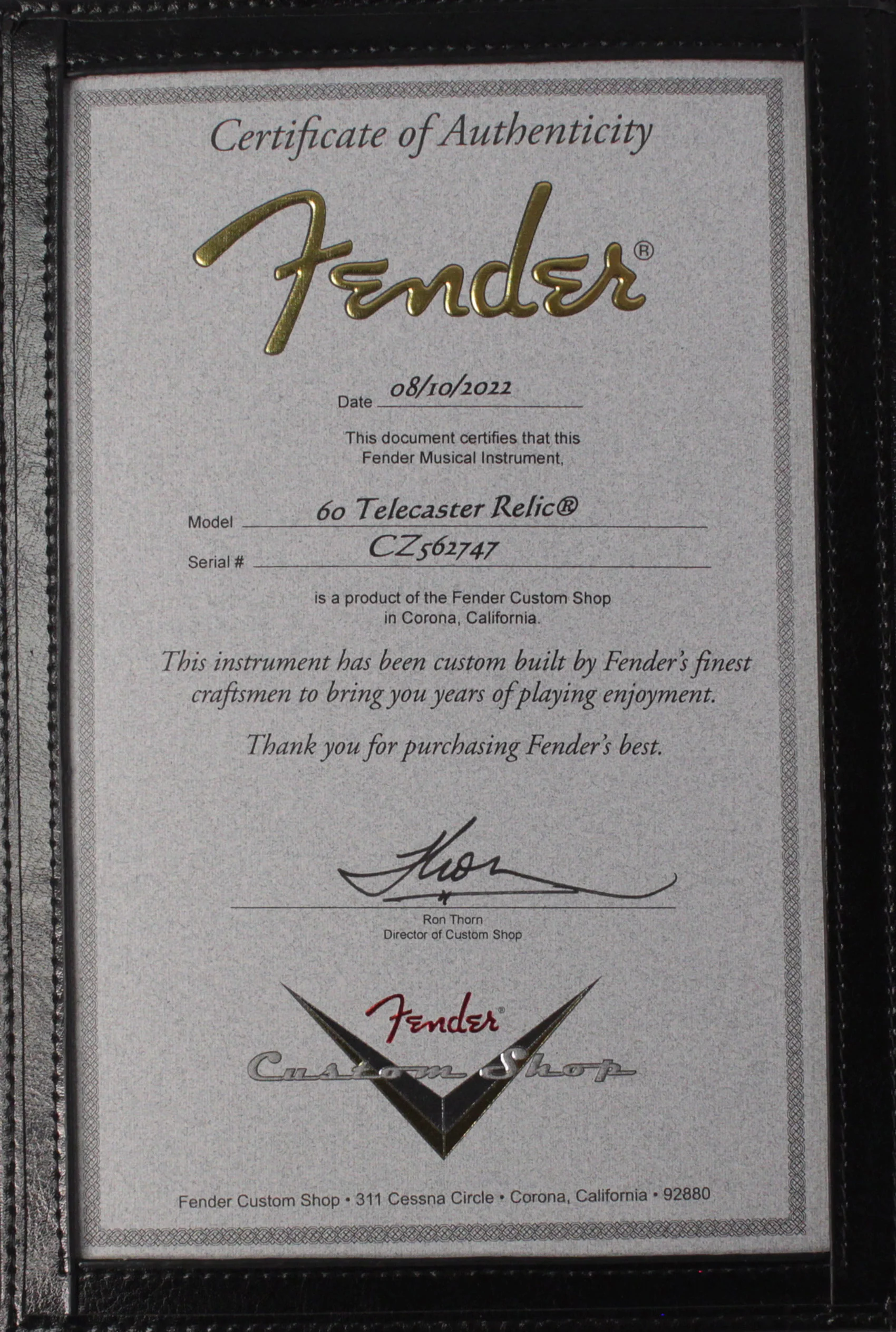 Fender Custom Shop 1960 Tele Custom Heavy Relic Guitar, Aged Black over Chocolate 3 Color Sunburst - Image 9