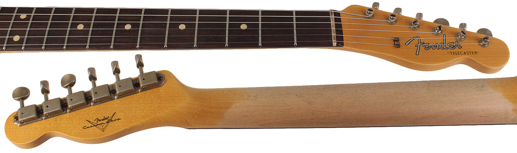 Fender Custom Shop 1960 Telecaster Relic Guitar, Natural Blonde - Image 8
