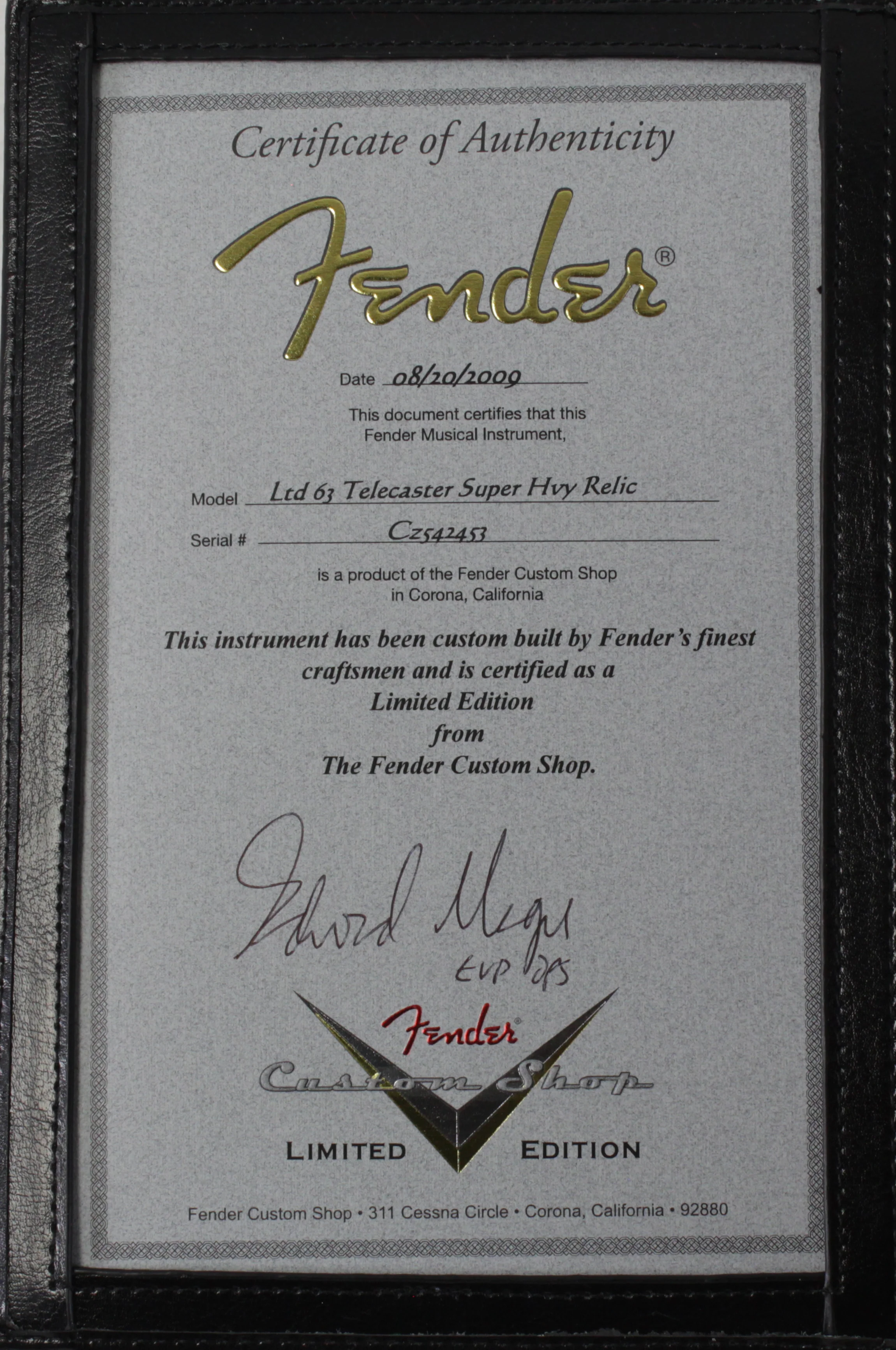 Fender Custom Shop LTD 63 Telecaster, Super Heavy Relic, Faded Aged Candy Tangerine - Image 12
