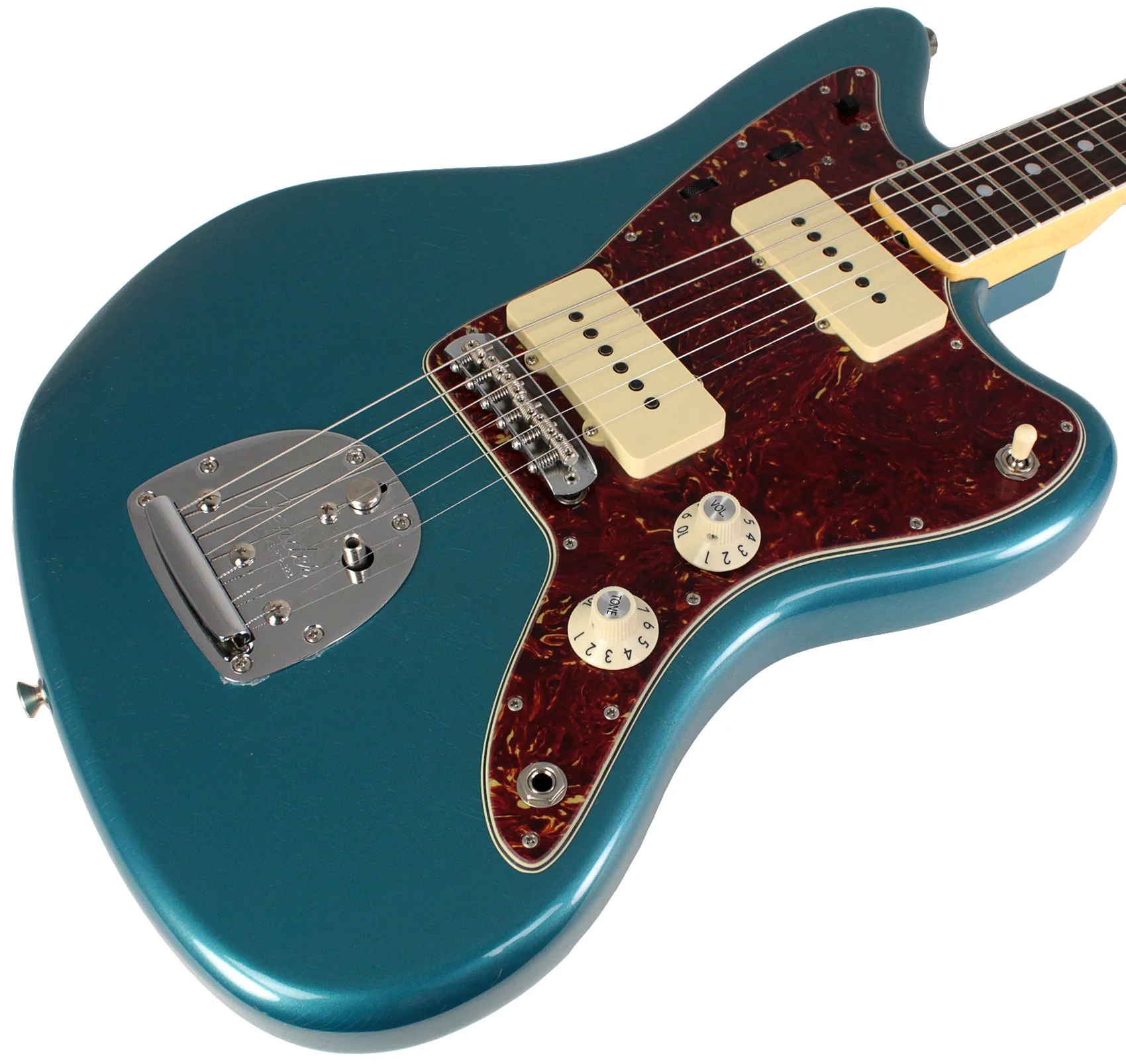 Fender Custom Shop 1966 Jazzmaster Deluxe Closet Classic Guitar, Aged Ocean Turquoise - Image 2