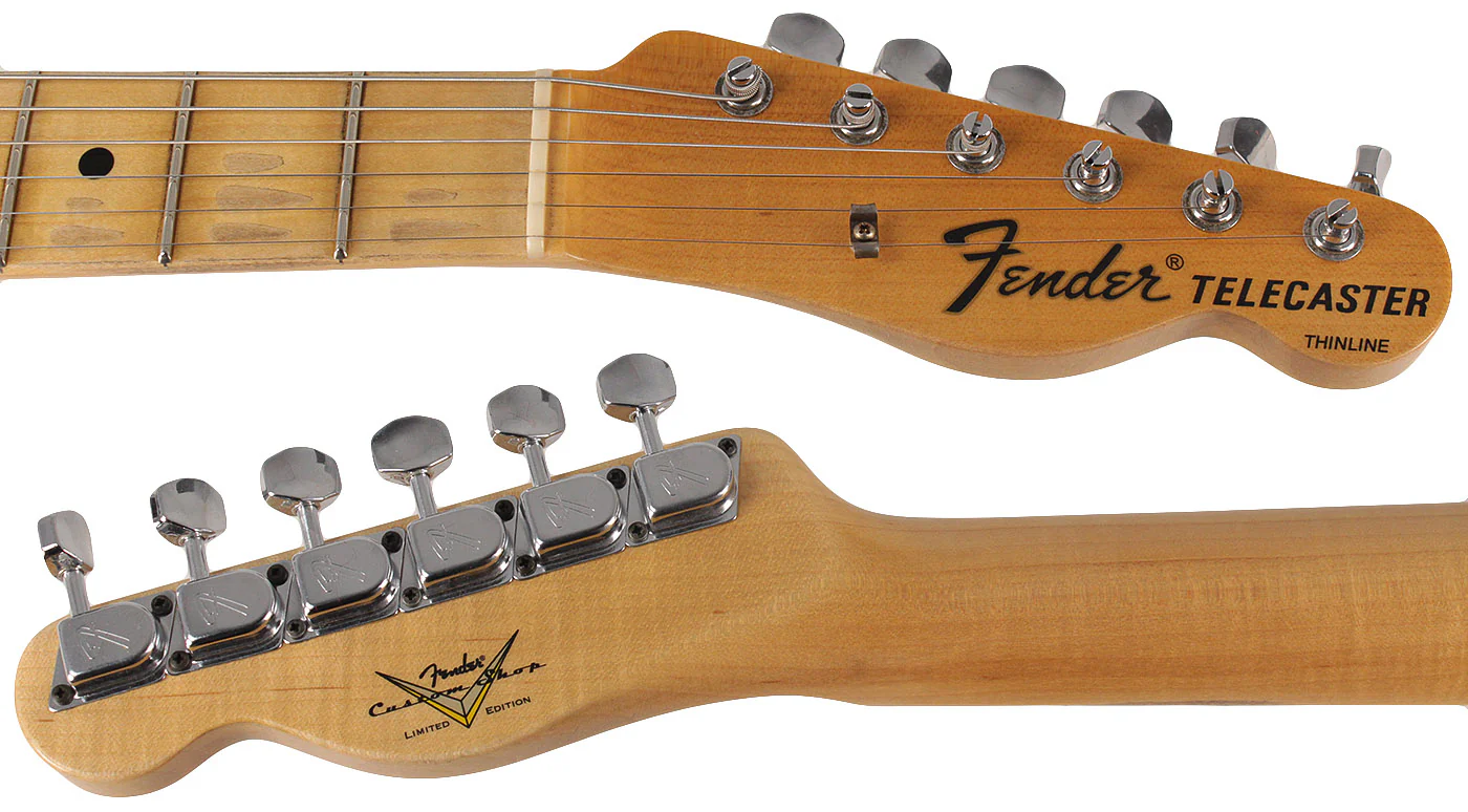 Fender Custom Shop Limited 72 Tele Thinline, Heavy Relic, Aged White Blonde - Image 10