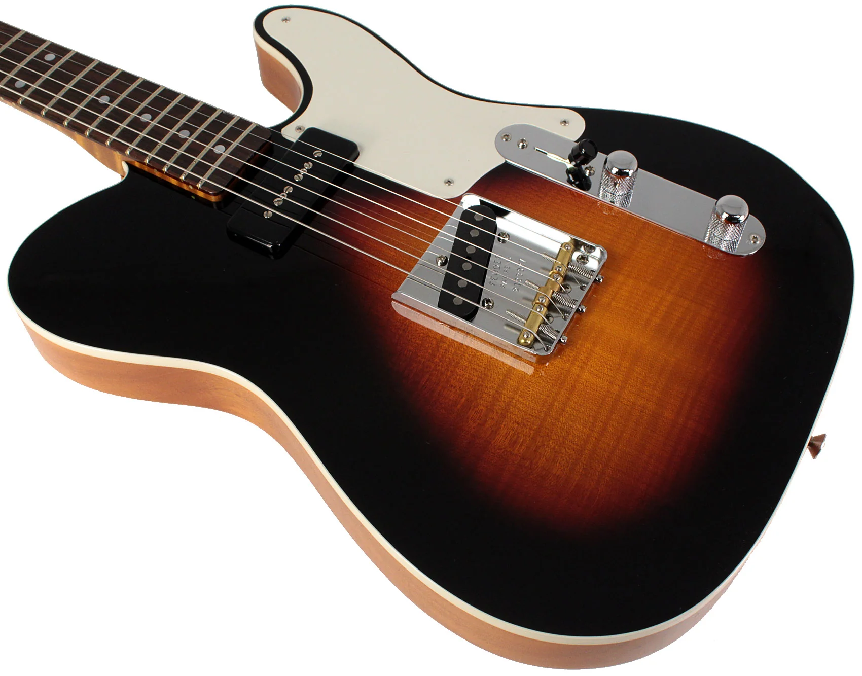 Fender Custom Shop Artisan P90 Telecaster, Fiji Mahogany Body With Aaa Flame Maple Top - Image 4