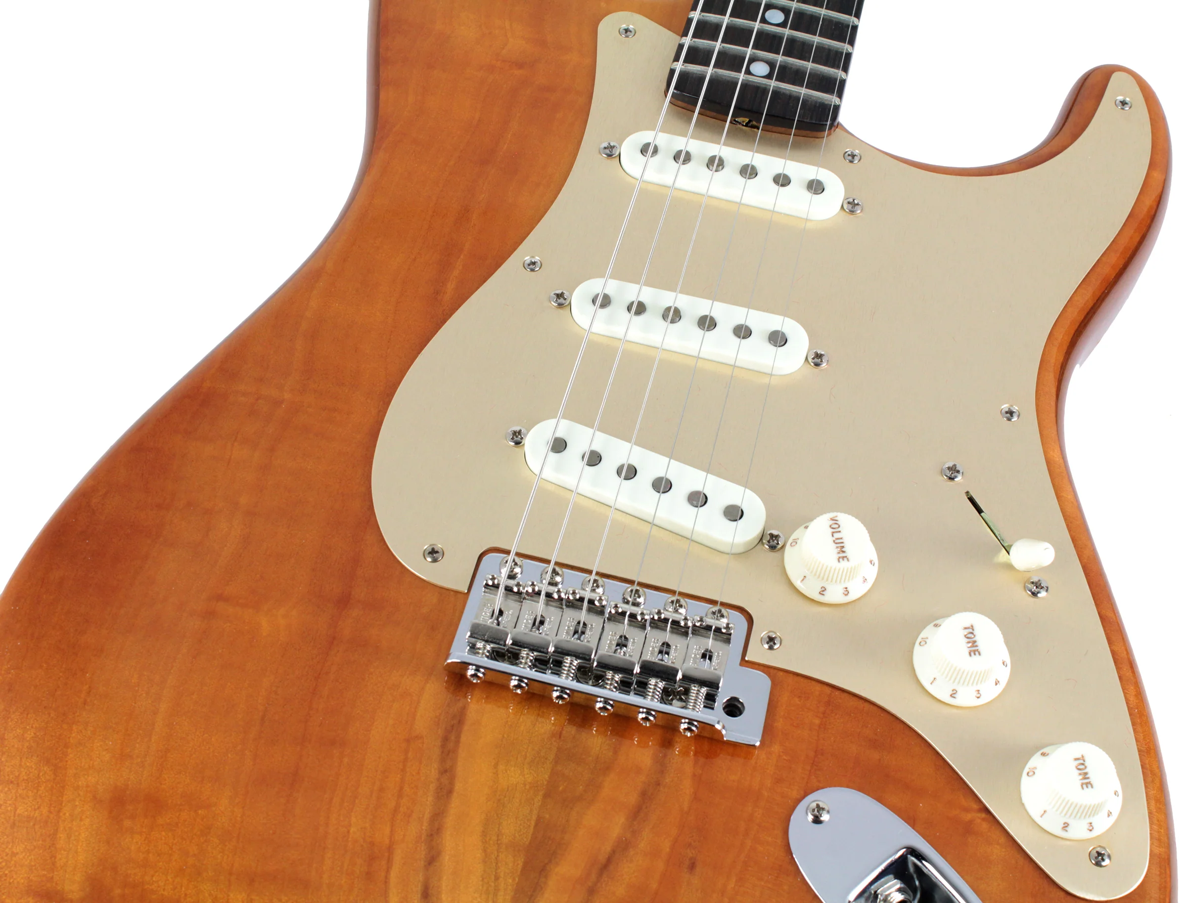 Fender Custom Shop Artisan Rose Myrtle Stratocaster - Image 3