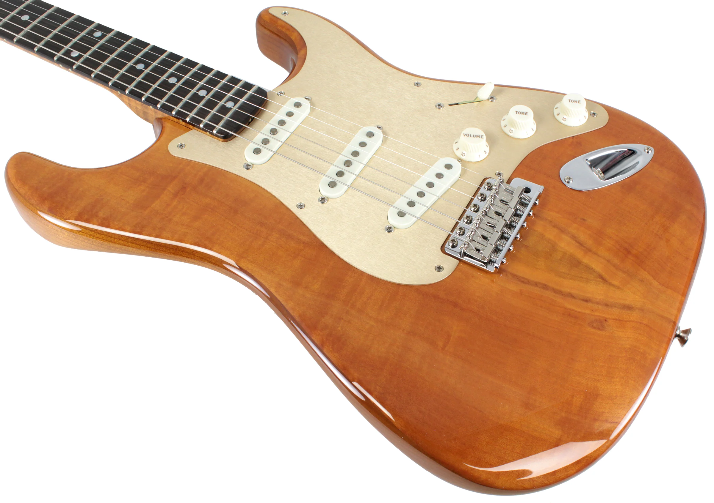 Fender Custom Shop Artisan Rose Myrtle Stratocaster - Image 4
