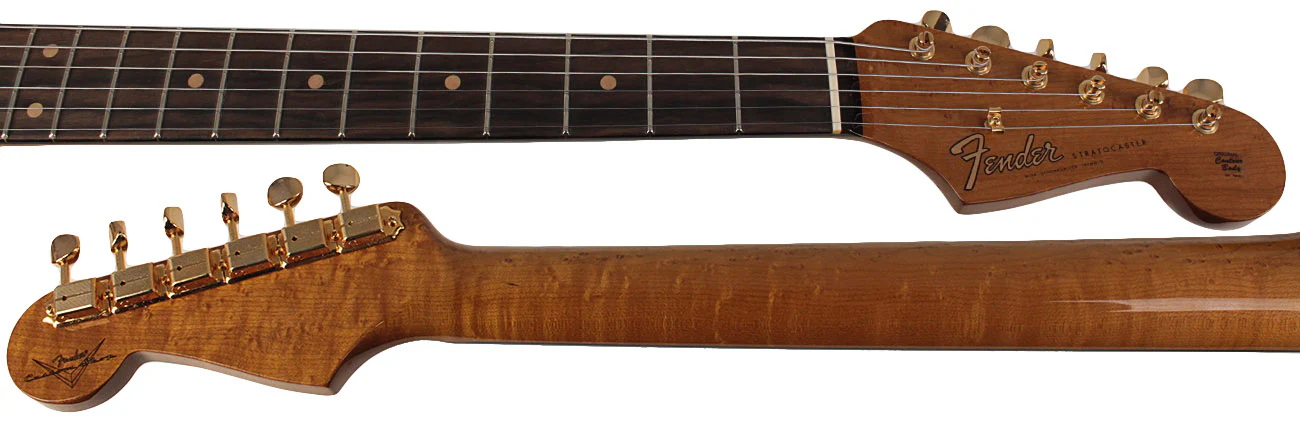 Fender Custom Shop Artisan Maple Burl Stratocaster, Roasted Ash, AAAA Burl - Image 7