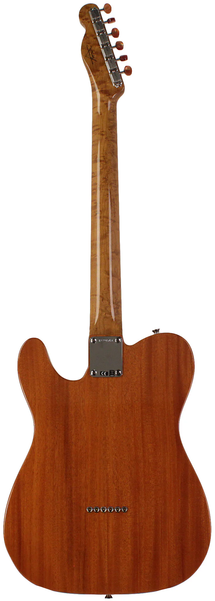 Fender Custom Shop Artisan Thinline Telecaster, Fiji Mahogany, AAAA Koa - Image 7