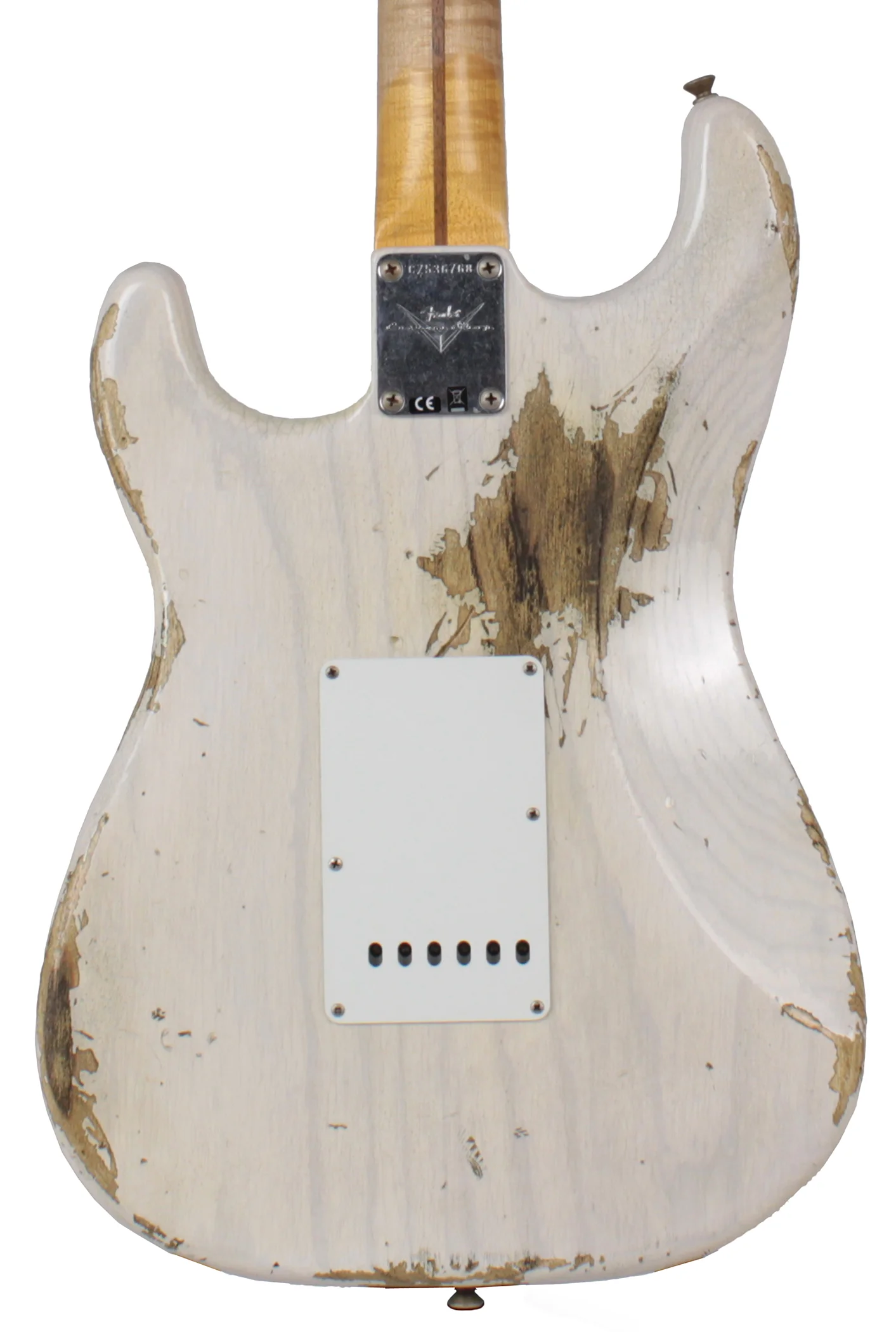 Fender Custom Shop Heavy Relic 1958 Stratocaster, White Blonde - Image 4