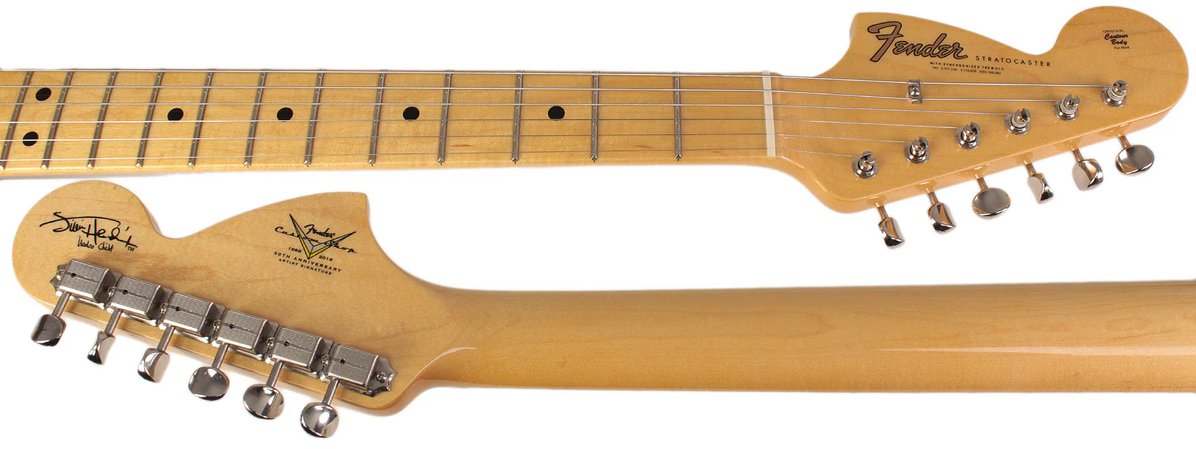 Fender Custom Shop Jimi Hendrix Voodoo Child™ Strat, Olympic White - Image 8