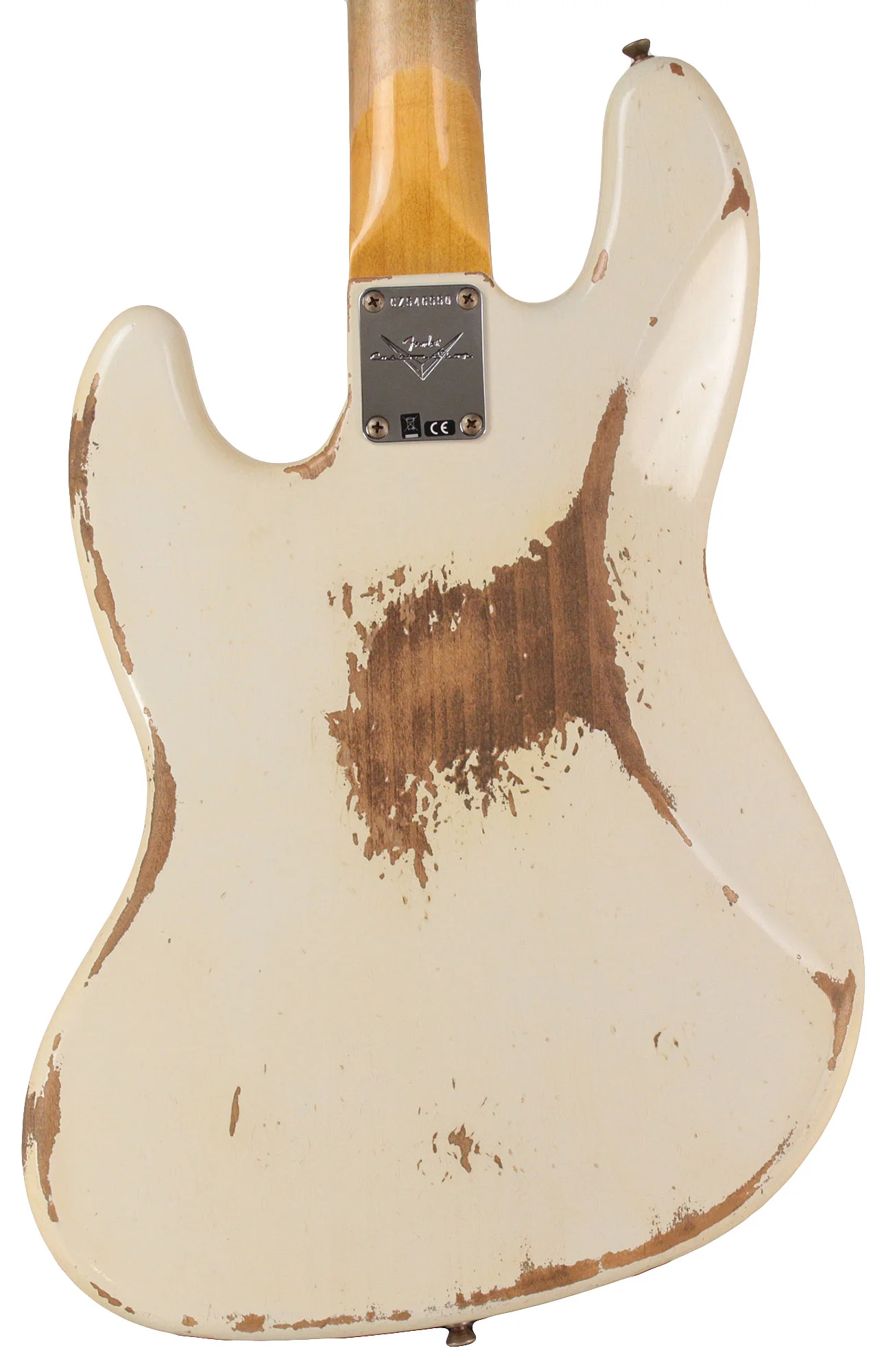 Fender Custom Shop Journeyman 1960 Jazz Bass, Olympic White - Image 6
