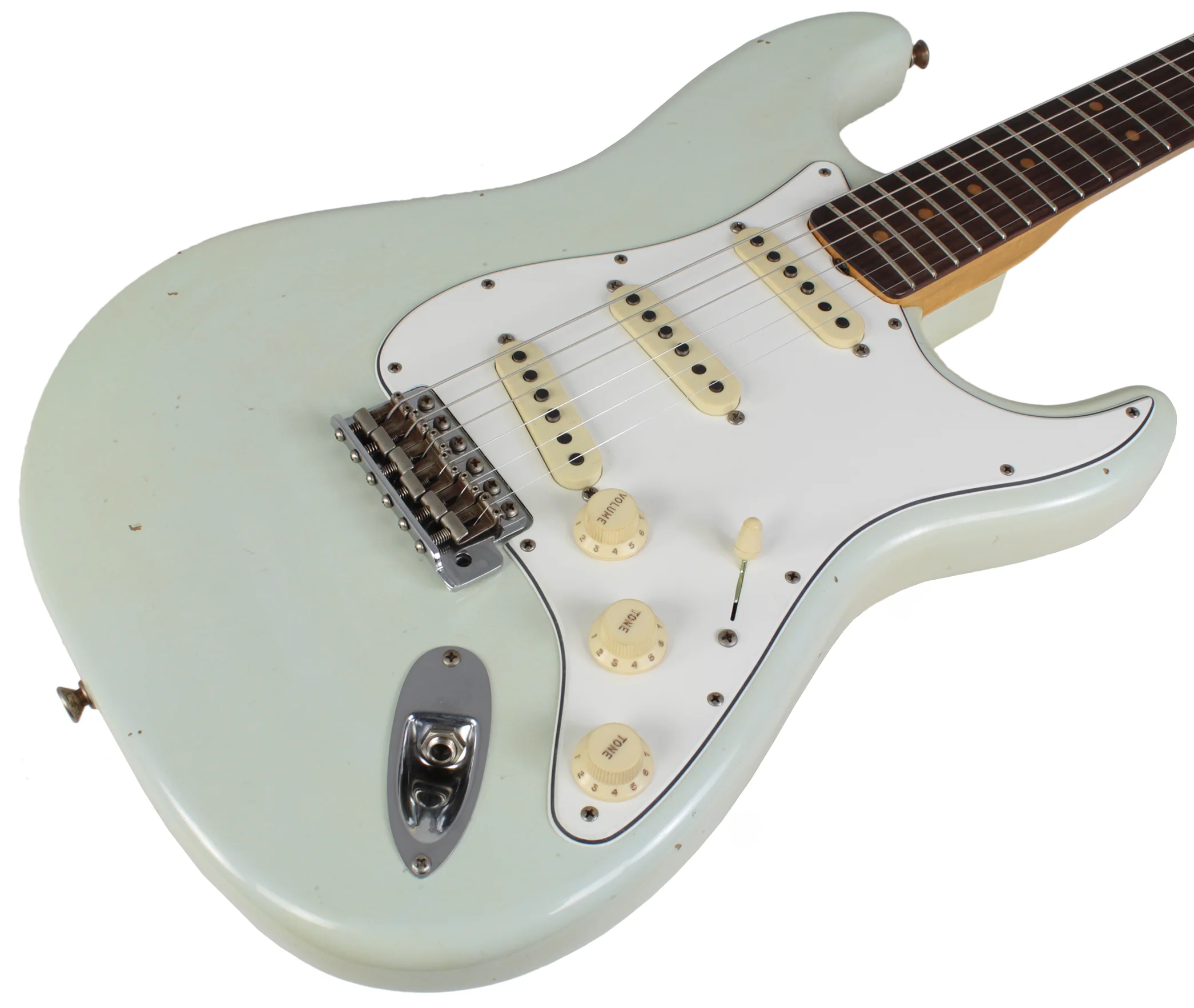 Fender Custom Shop Journeyman 1964 Stratocaster, Faded Sonic Blue - Image 2