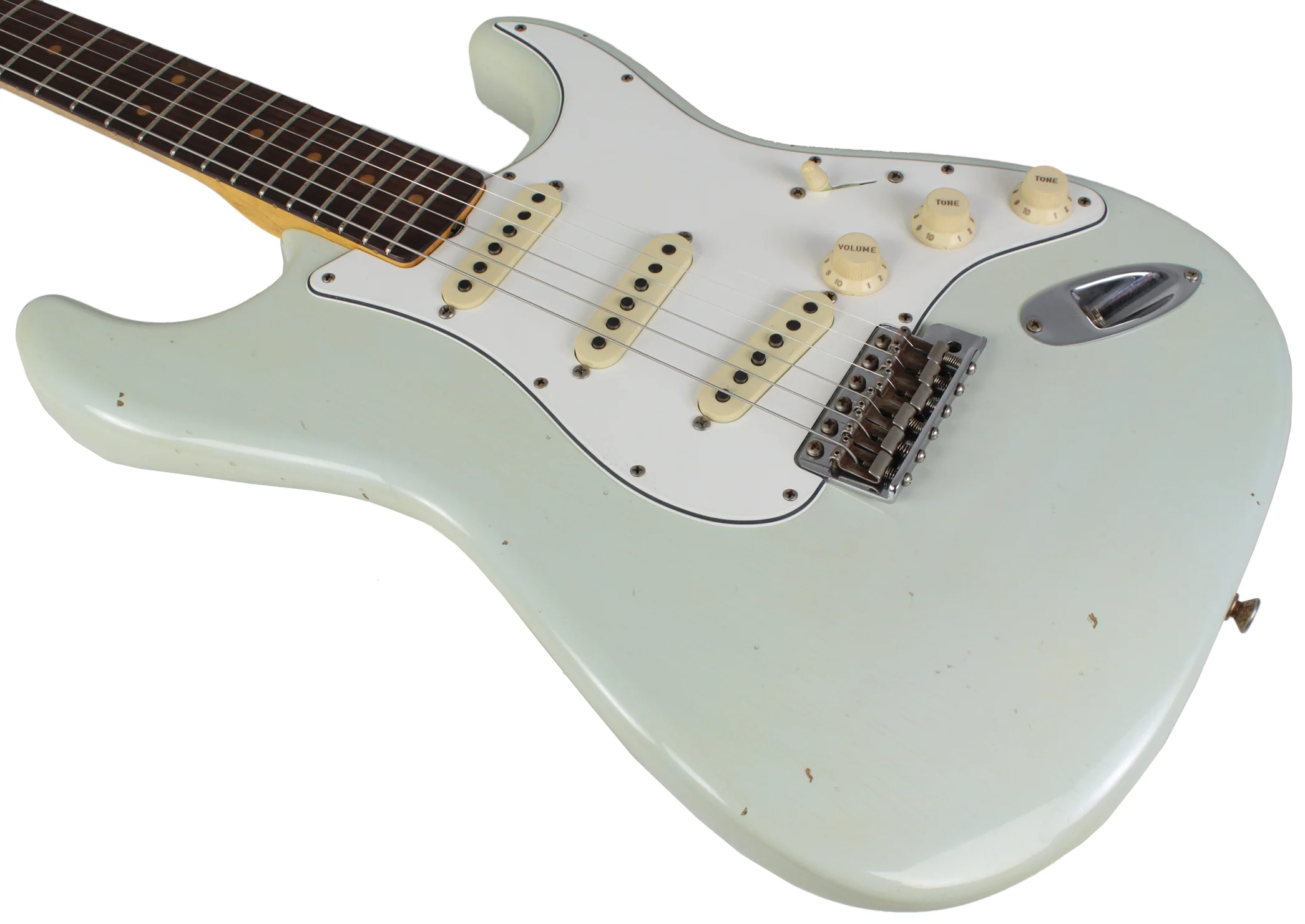 Fender Custom Shop Journeyman 1964 Stratocaster, Faded Sonic Blue - Image 5