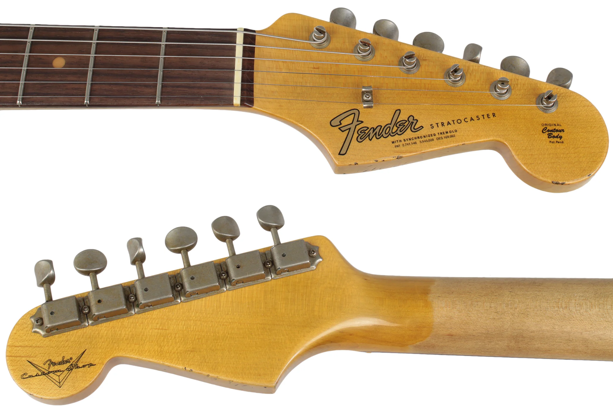 Fender Custom Shop Journeyman 1964 Stratocaster, Faded Sonic Blue - Image 6