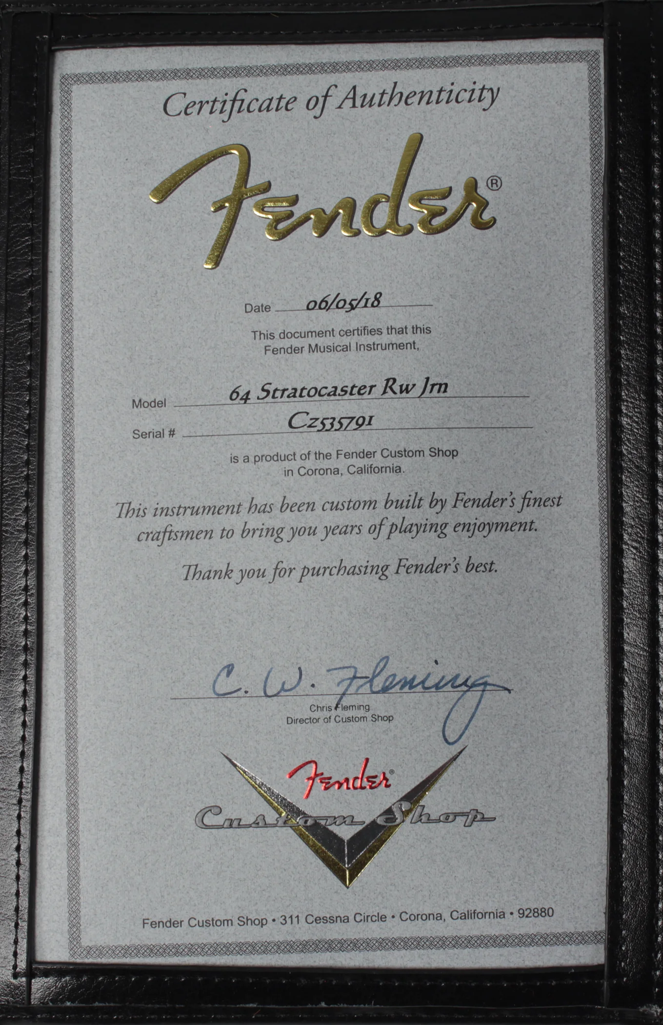 Fender Custom Shop Journeyman 1964 Stratocaster, Faded Sonic Blue - Image 8