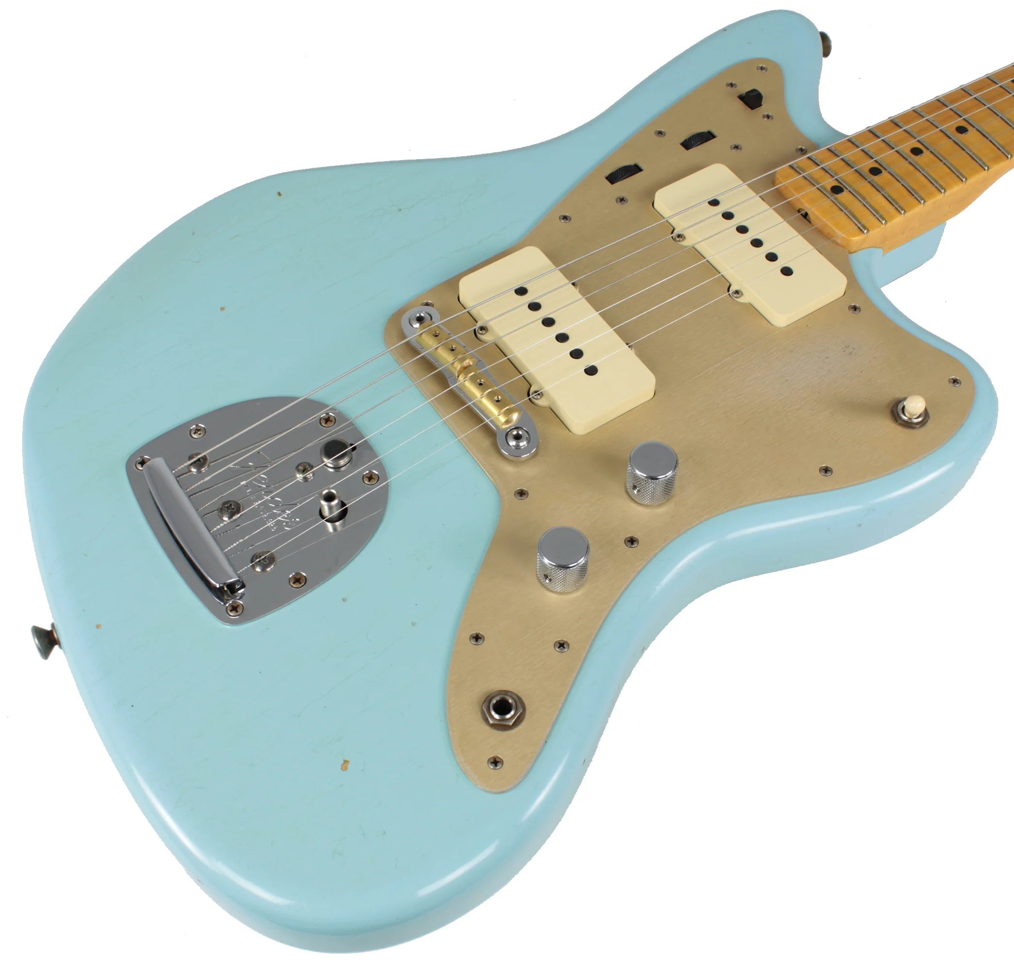 Fender Custom Shop Journeyman 50's Jazzmaster, Daphne Blue - Image 5