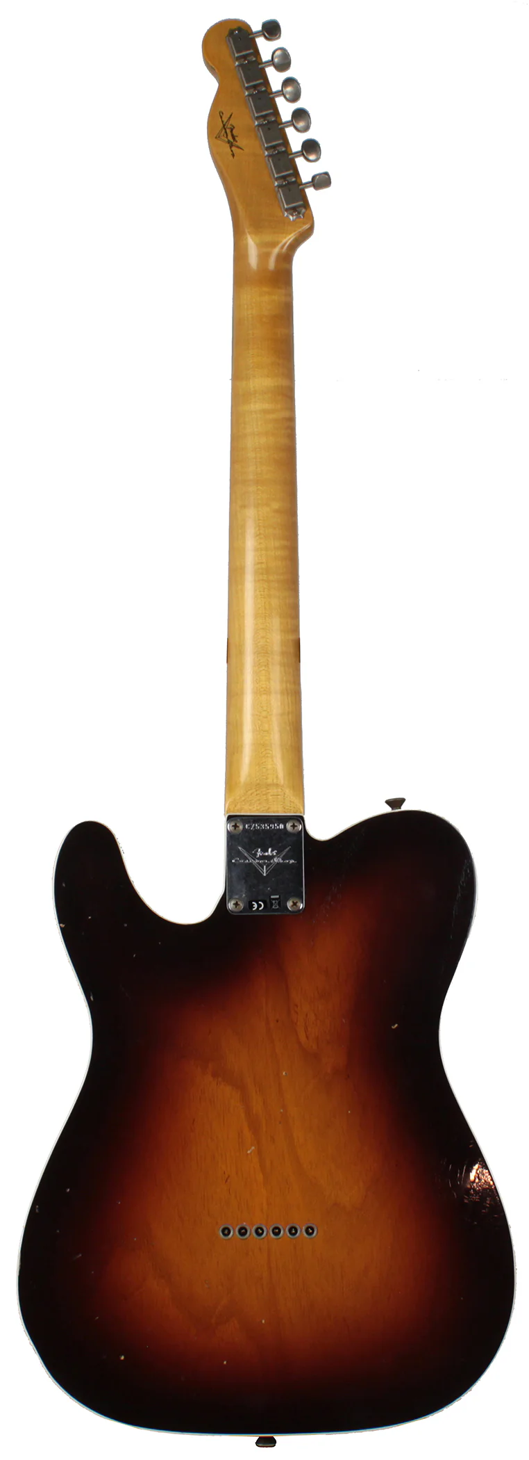 Fender Custom Shop Journeyman 1959 Custom Esquire, Chocolate 3TS - Image 4