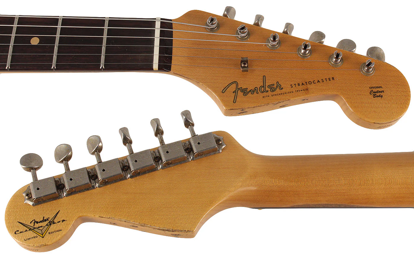 Fender Custom Shop Limited 1960 Relic Stratocaster, Aged Shell Pink - Image 9