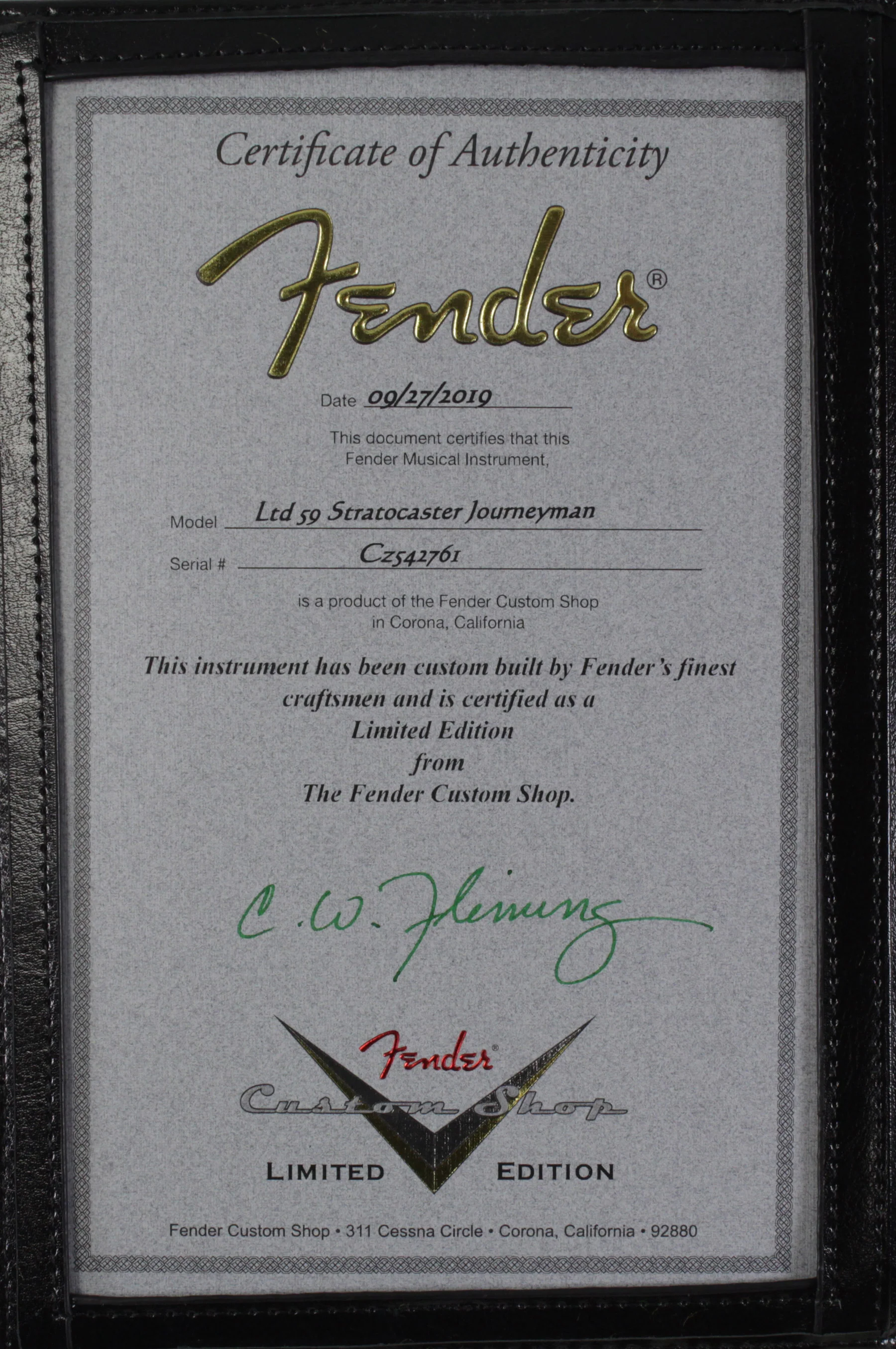 Fender Custom Shop Limited 59 Strat, Journeyman, Aged Melon Candy - Image 10