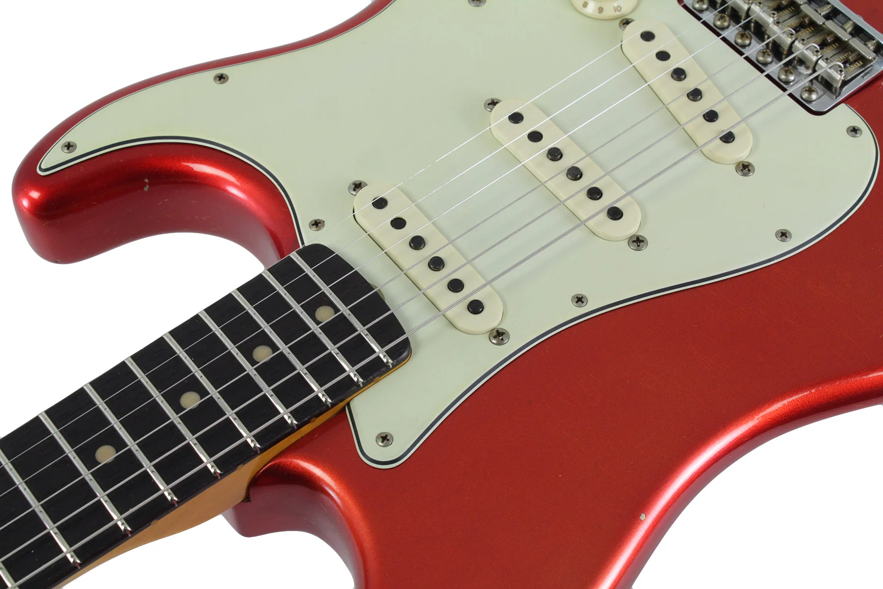 Fender Custom Shop Limited 59 Strat, Journeyman, Aged Melon Candy - Image 5