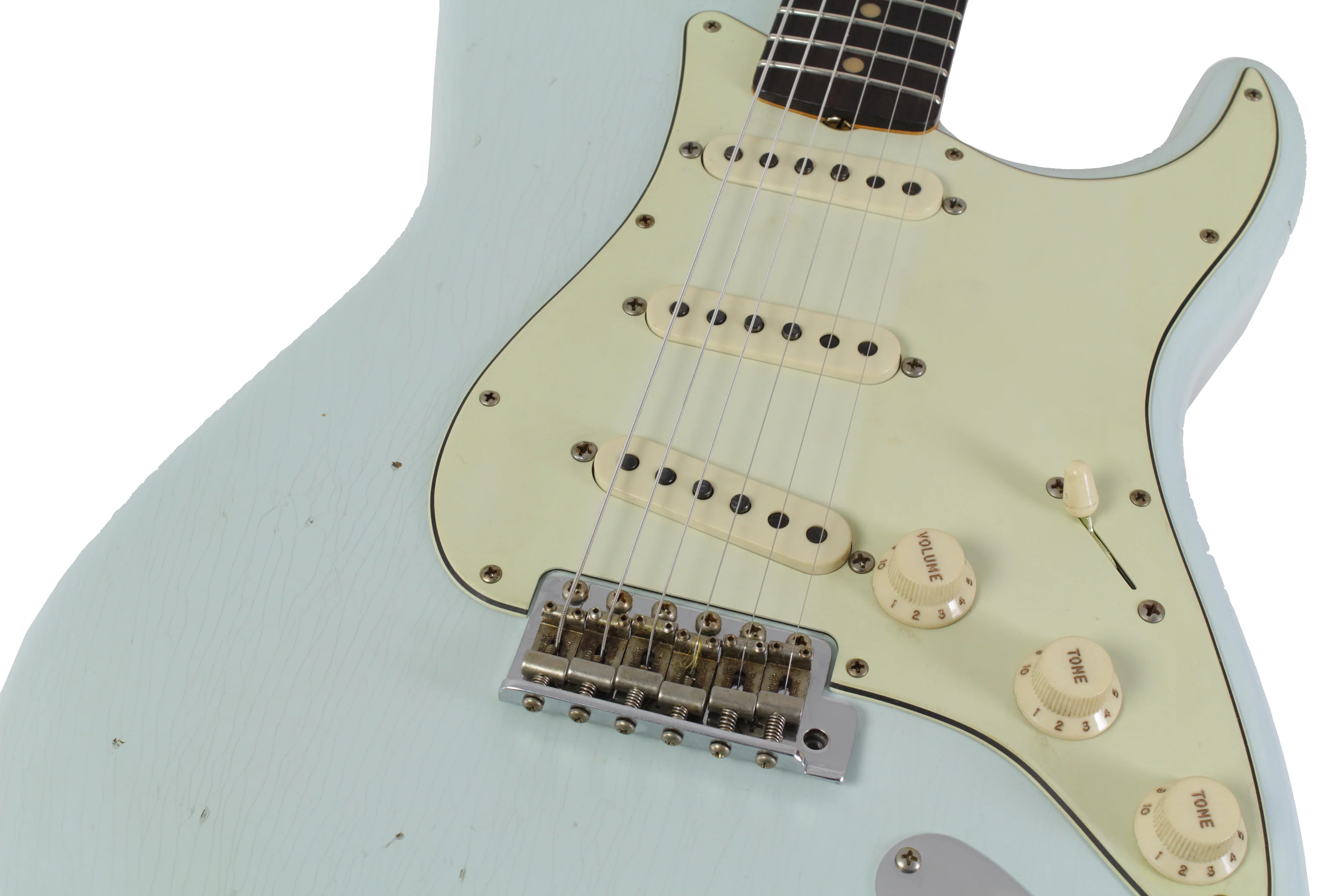 Fender Custom Shop Limited 59 Strat, Journeyman, Super Faded Sonic Blue - Image 3